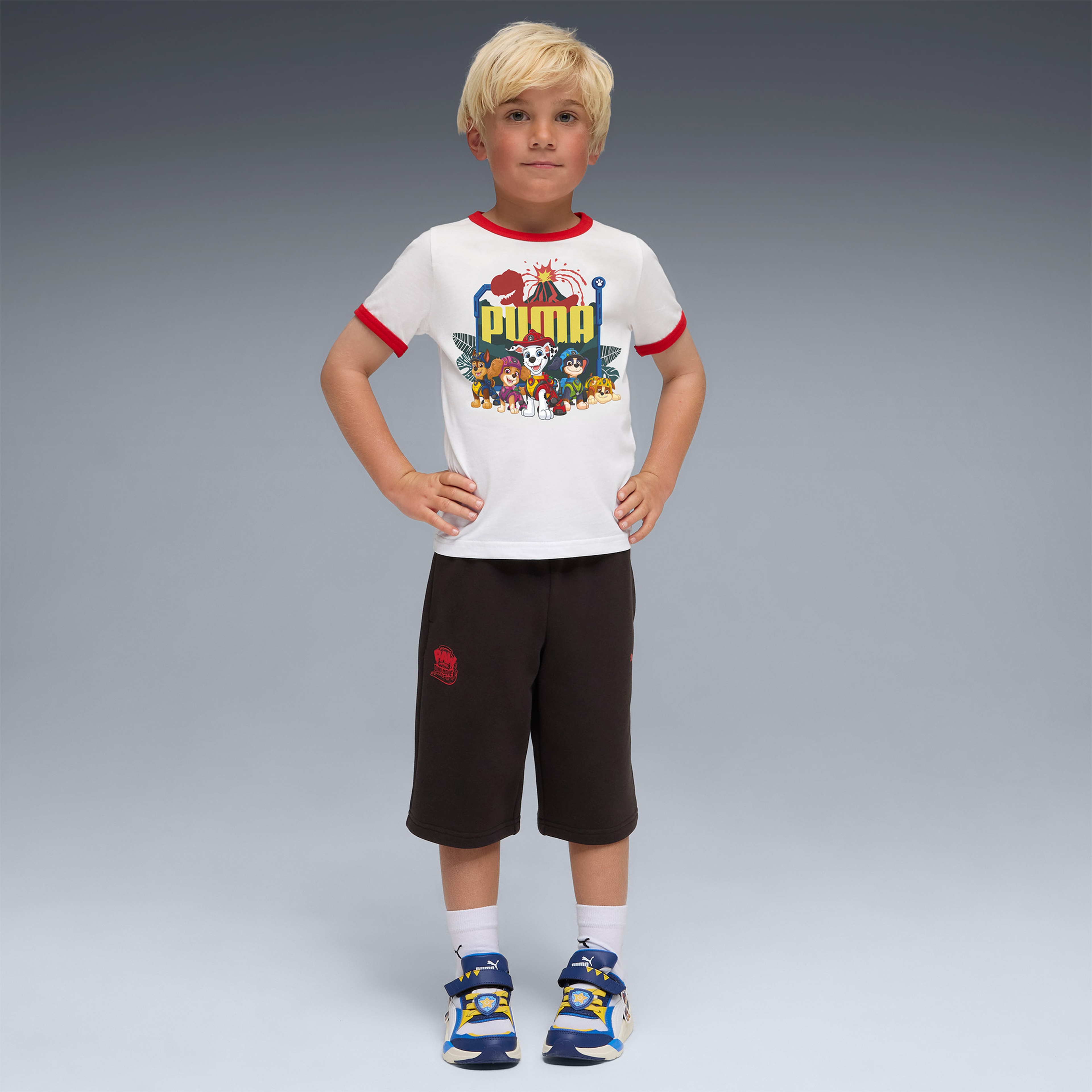 Puma X Paw Patrol Ringer  Çocuk Beyaz T-Shirt