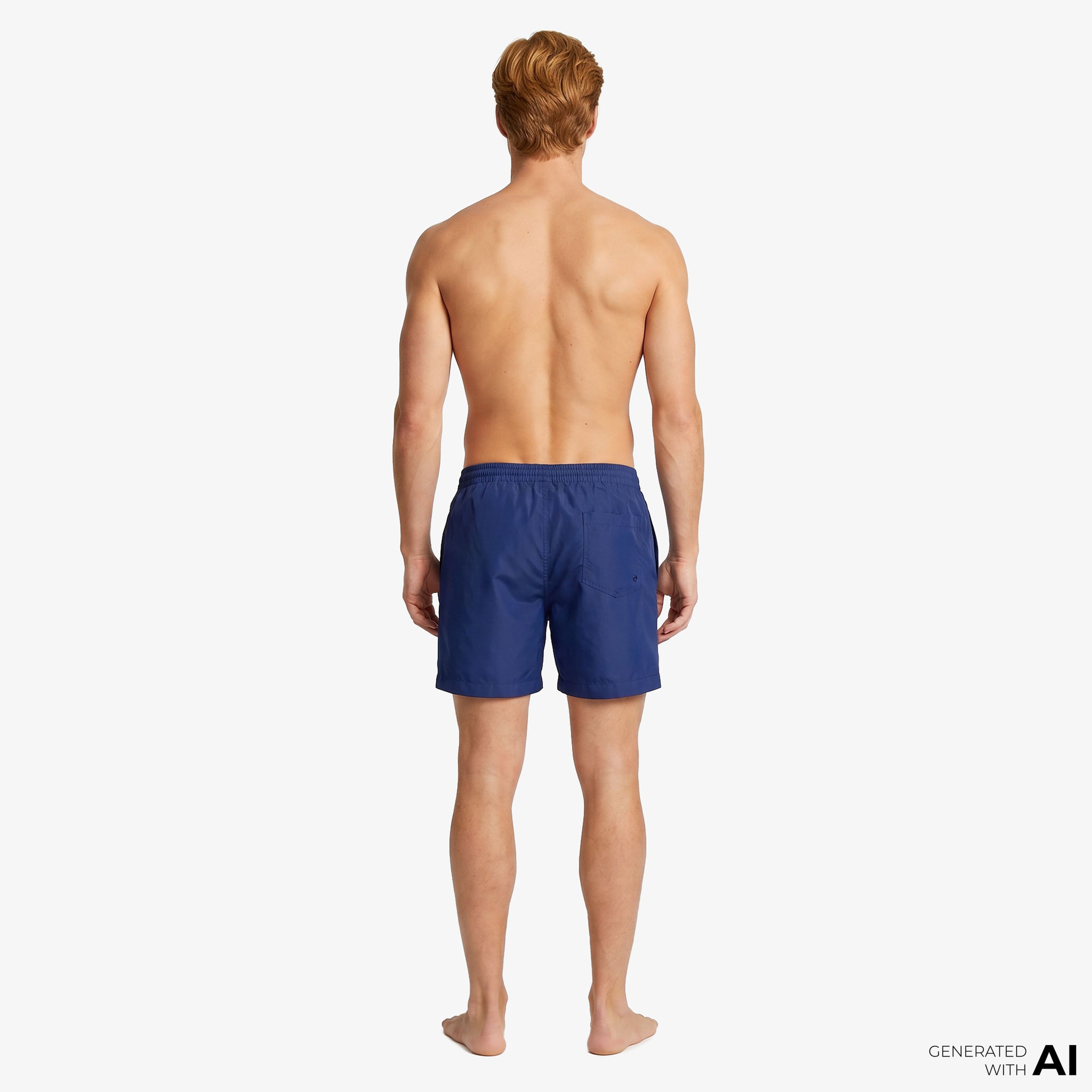 Calvin Klein Erkek Mavi Mayoşort