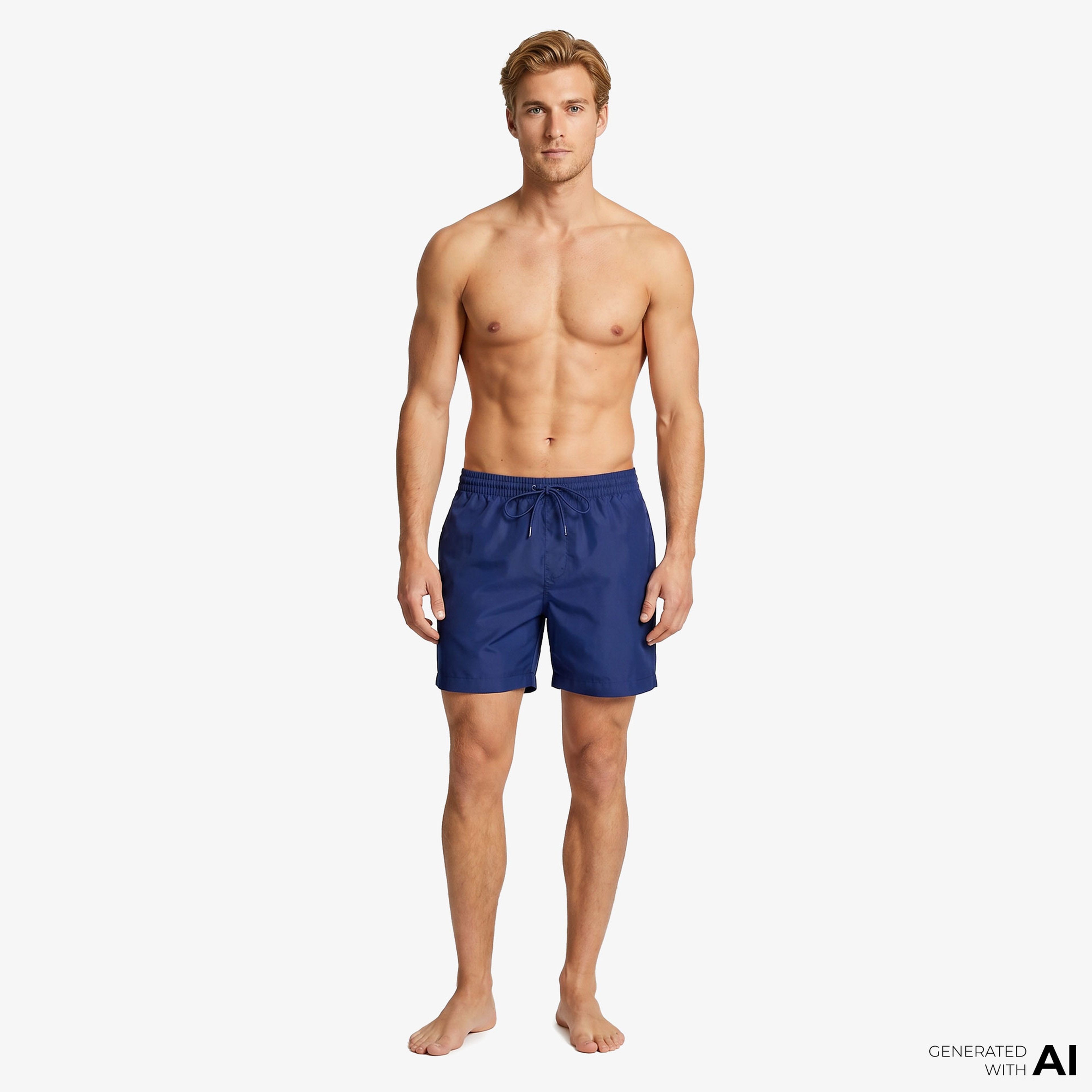 Calvin Klein Erkek Mavi Mayoşort