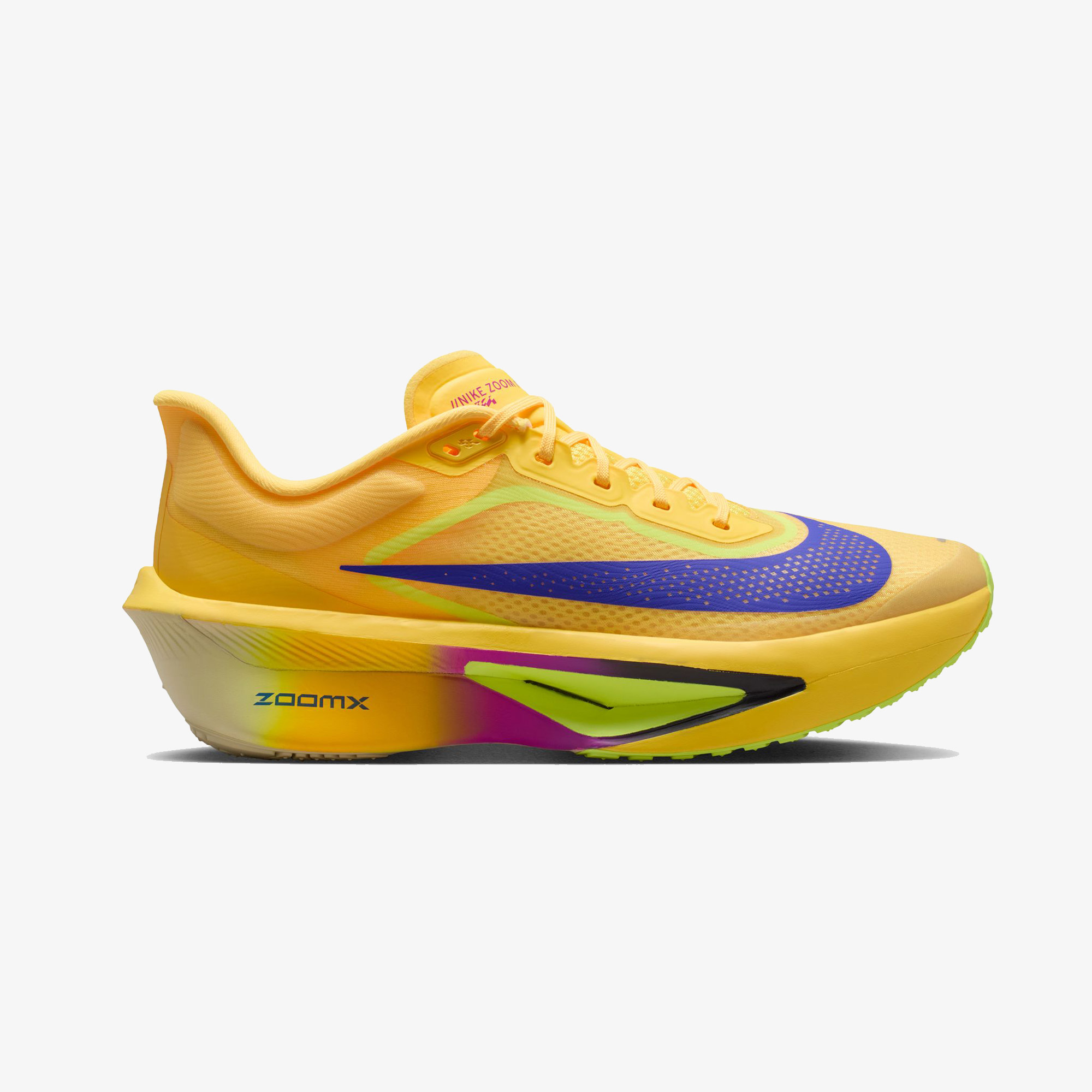 Nike Zoom Fly 6 Erkek Sarı Koşu Ayakkabısı