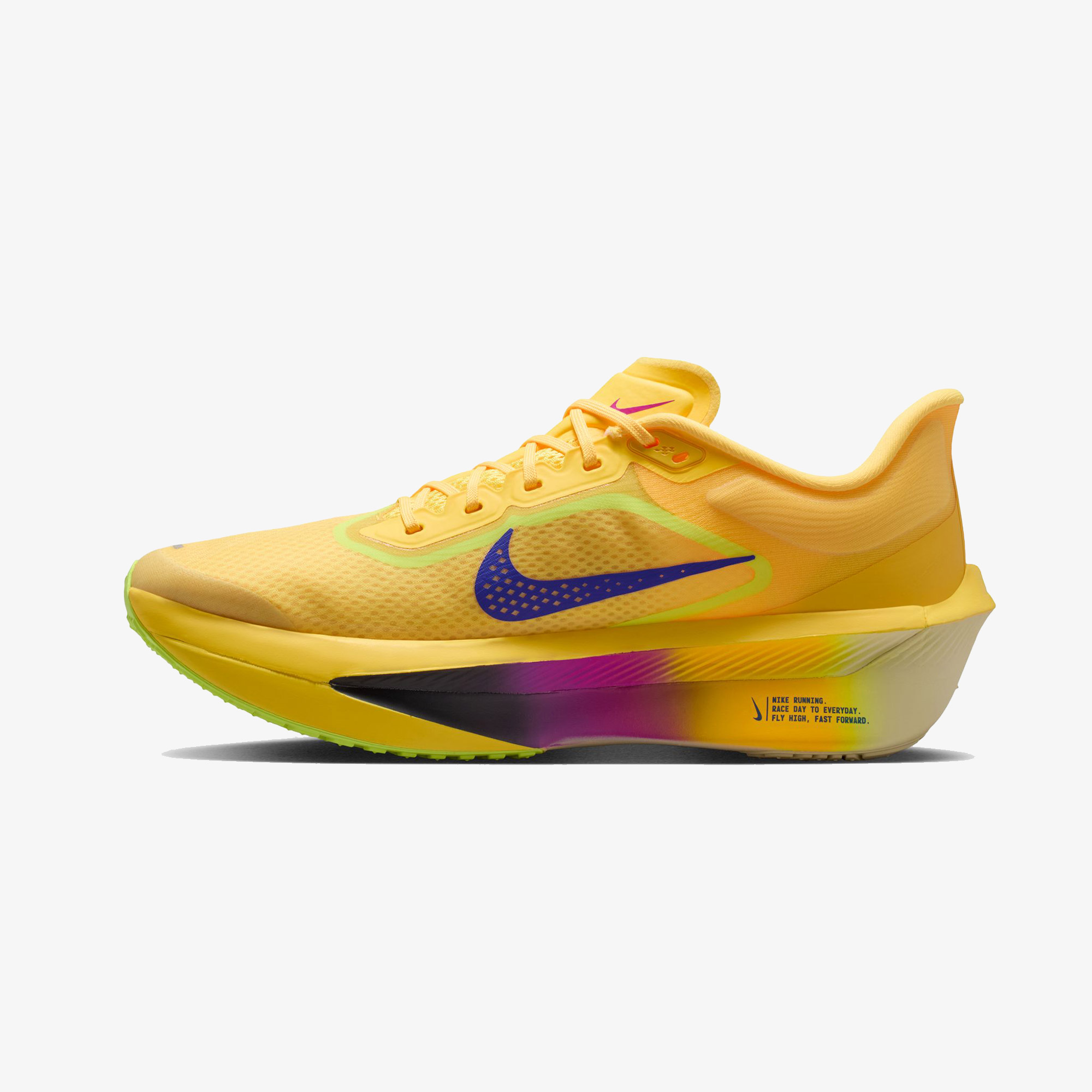 Nike Zoom Fly 6 Erkek Sarı Koşu Ayakkabısı
