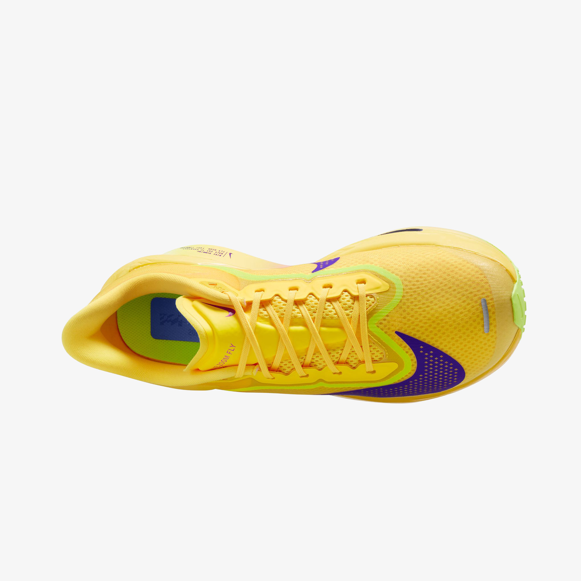 Nike Zoom Fly 6 Erkek Sarı Koşu Ayakkabısı