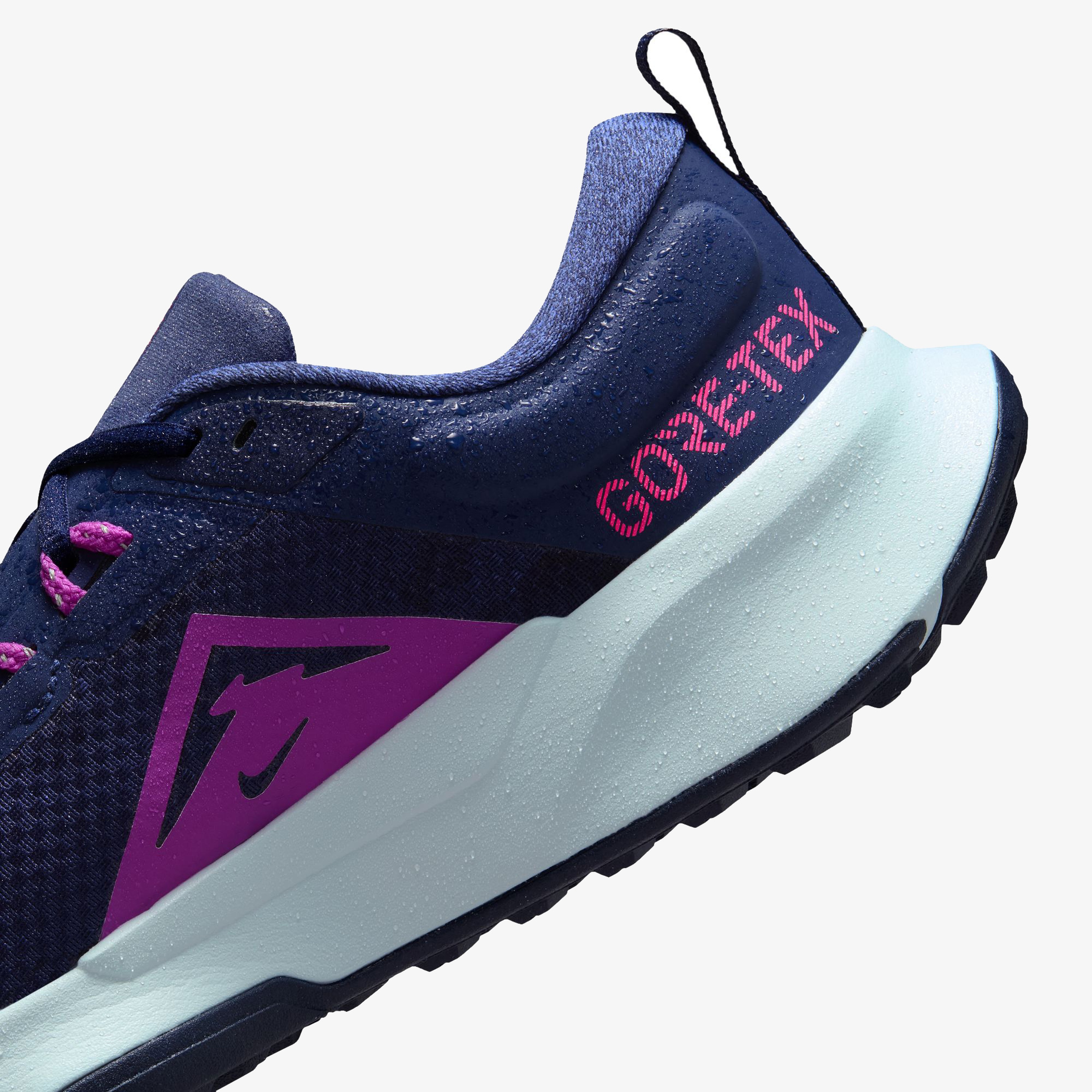 Nike Juniper Trail 2 GORE-TEX Kadın Lacivert Koşu Ayakkabısı