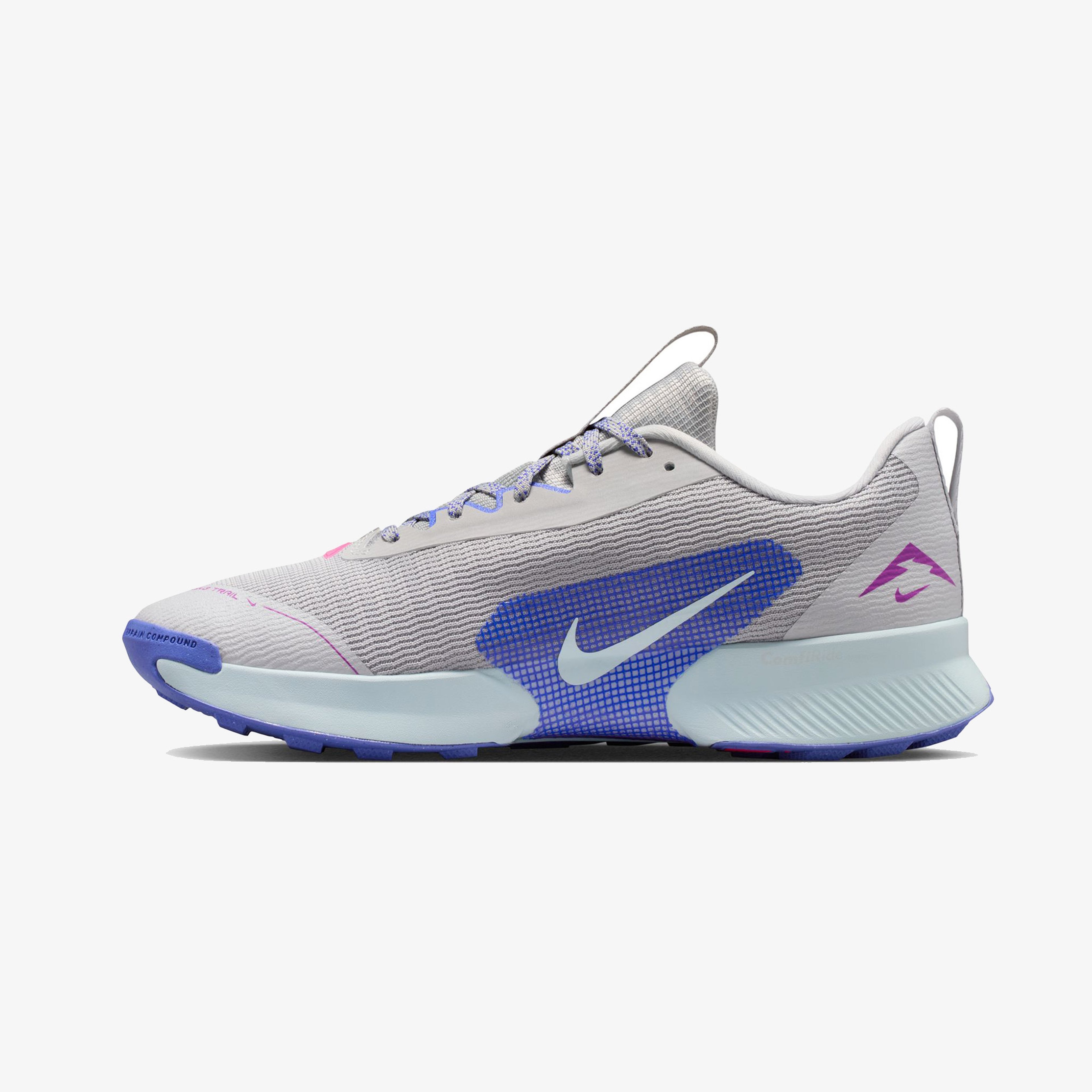 Nike Juniper Trail 3 Kadın Gri Koşu Ayakkabısı