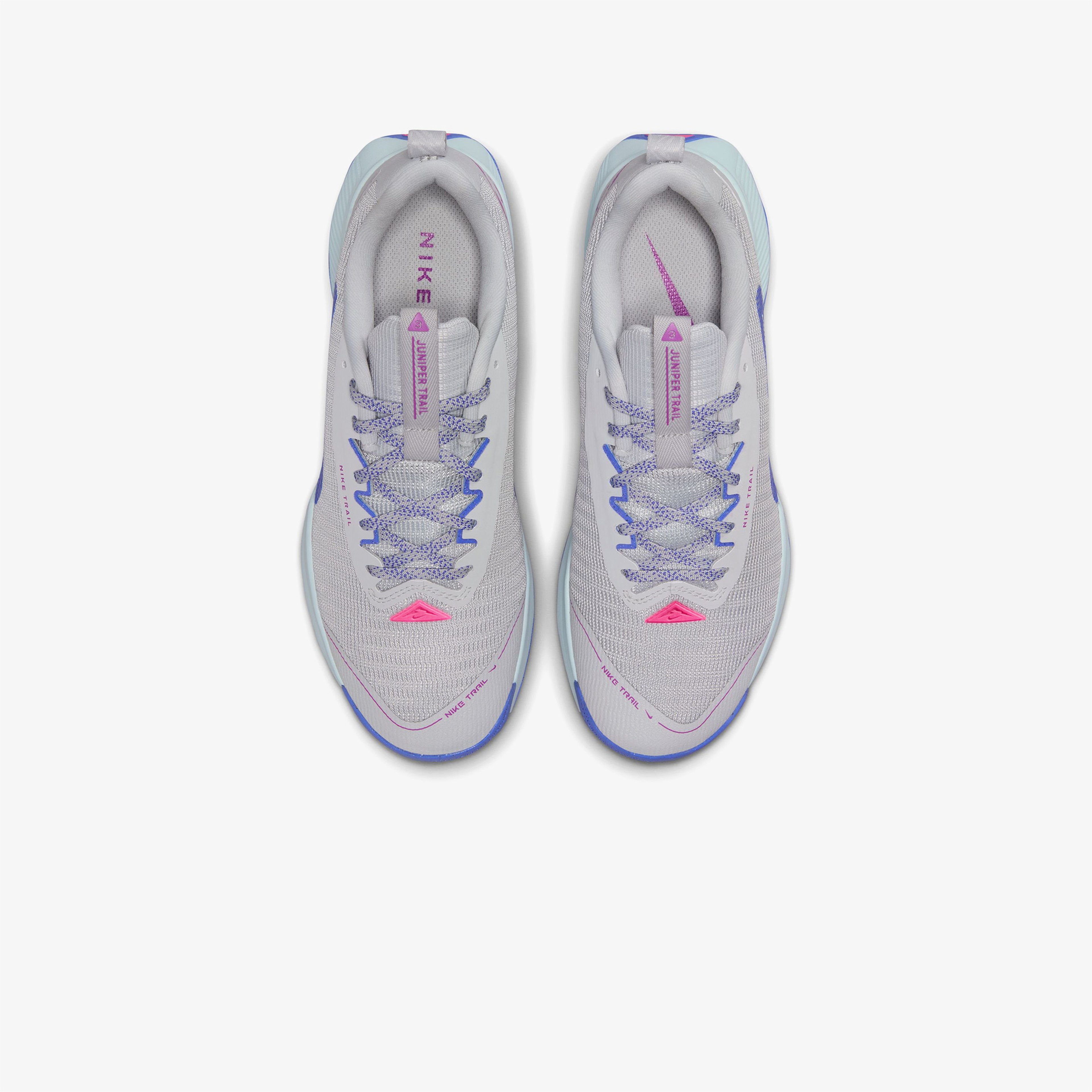 Nike Juniper Trail 3 Kadın Gri Koşu Ayakkabısı