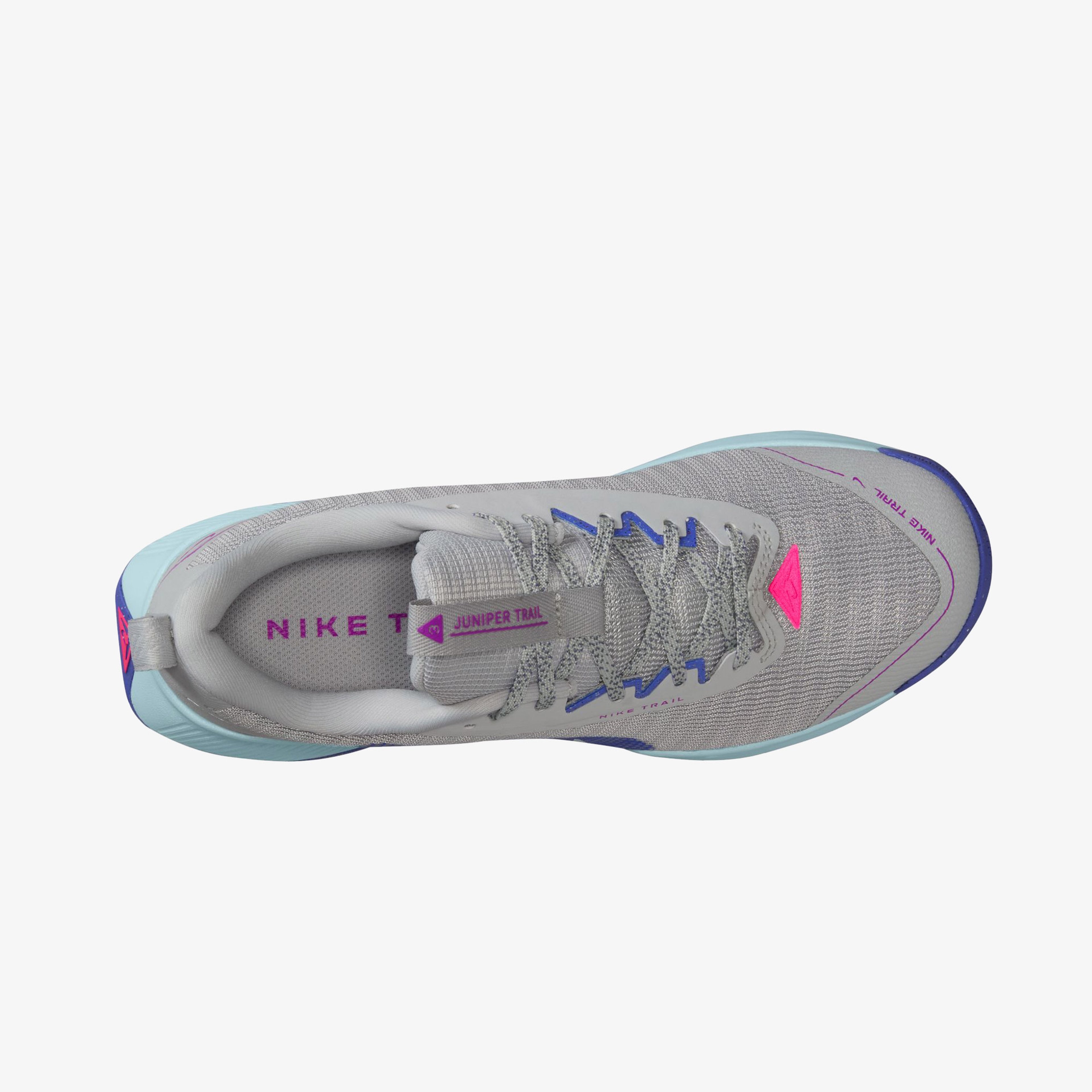 Nike Juniper Trail 3 Kadın Gri Koşu Ayakkabısı