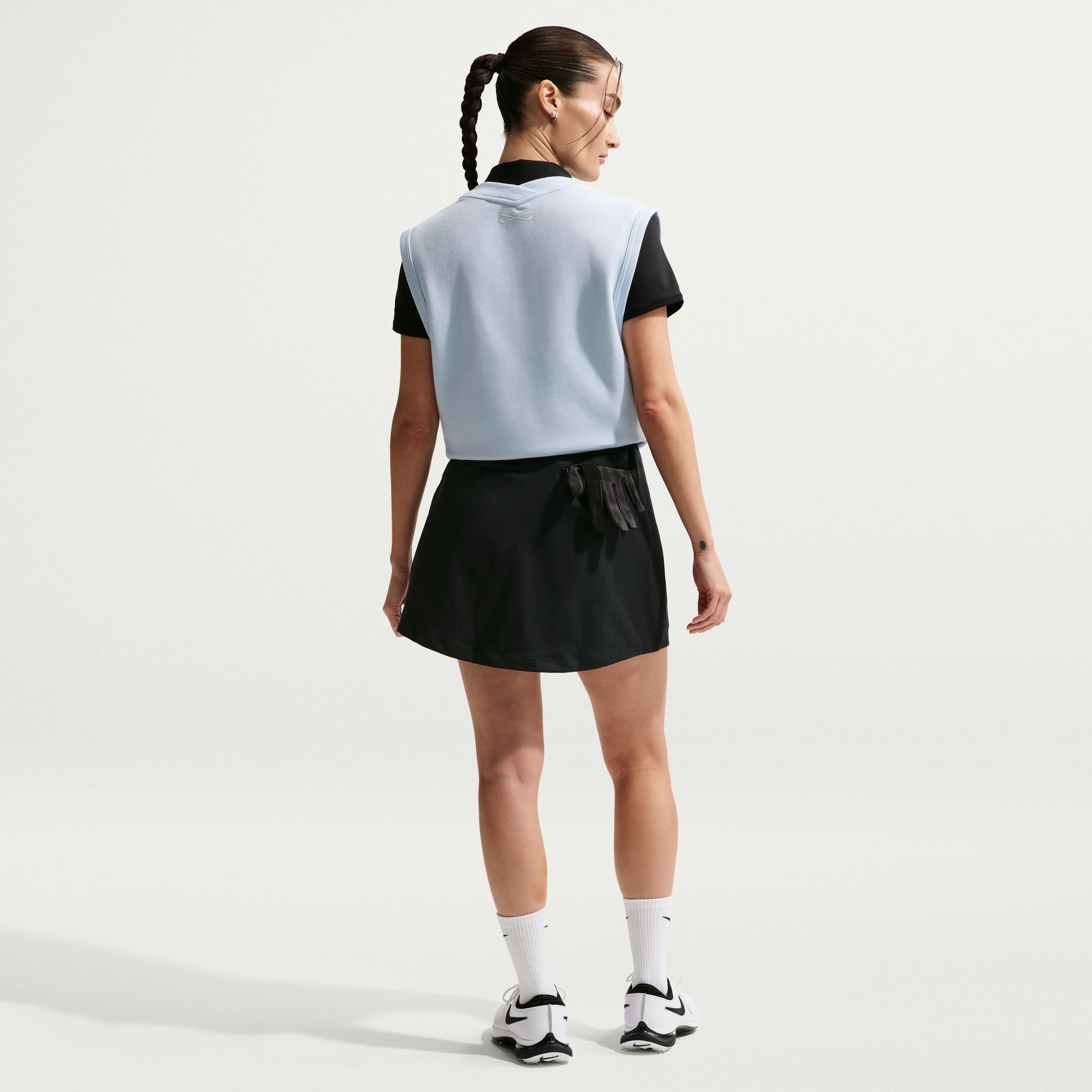 Nike Golf Club Kadın Siyah Golf Etek