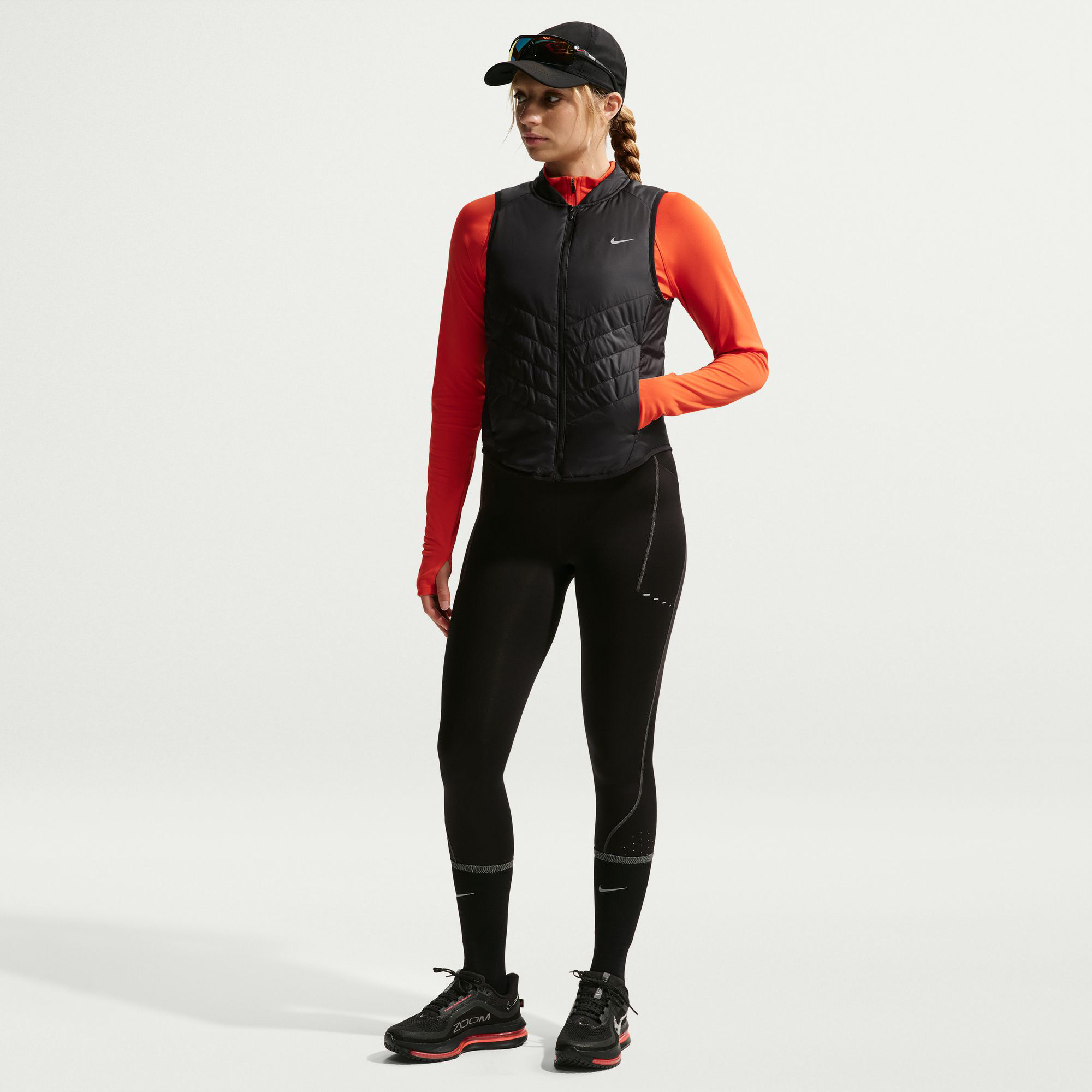 Nike Tempo Kadın Siyah Koşu Yeleği