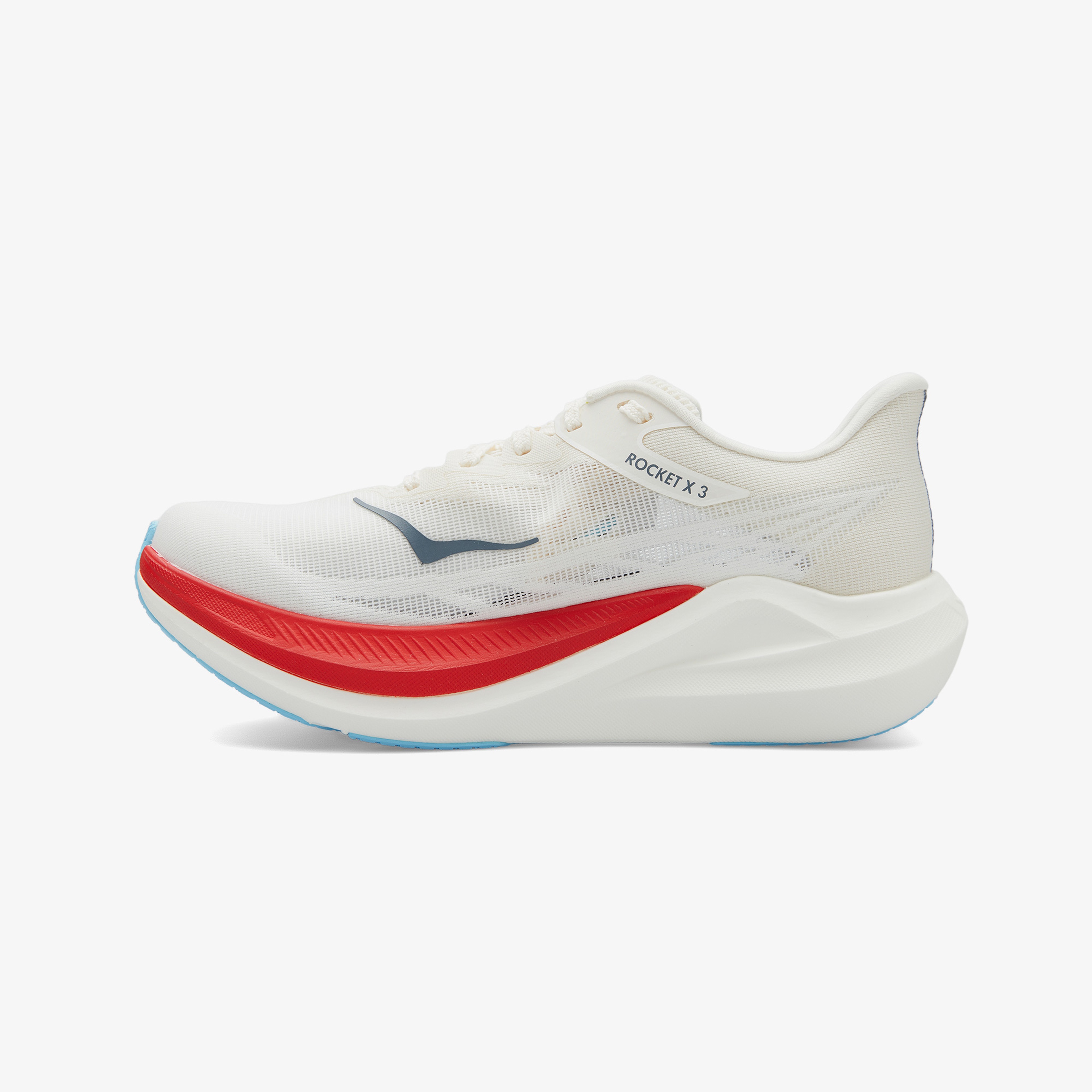 Hoka Rocket X 3 Unisex Bej Yol Koşusu Ayakkabısı