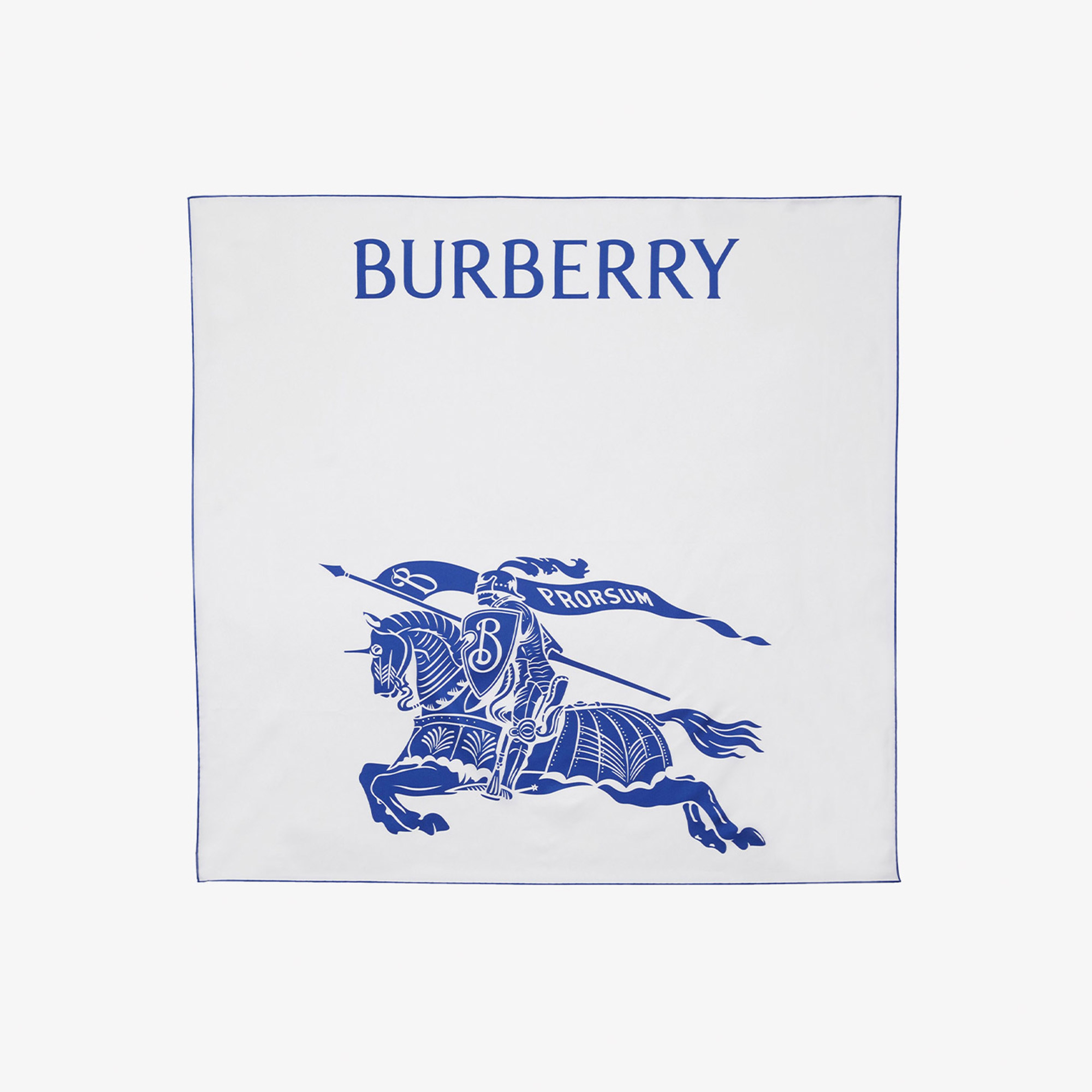 Burberry Unisex Beyaz Eşarp