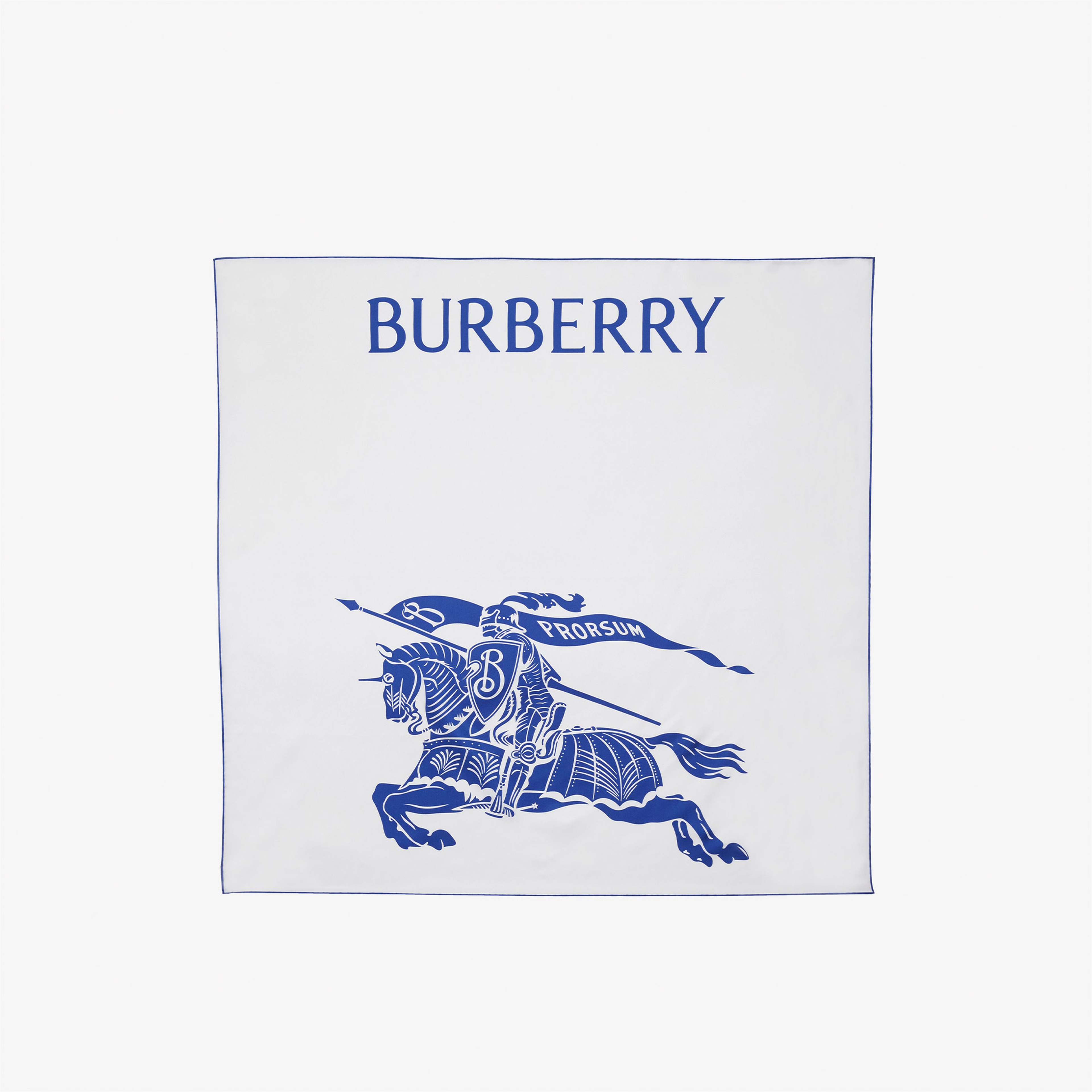 Burberry Unisex Beyaz Eşarp
