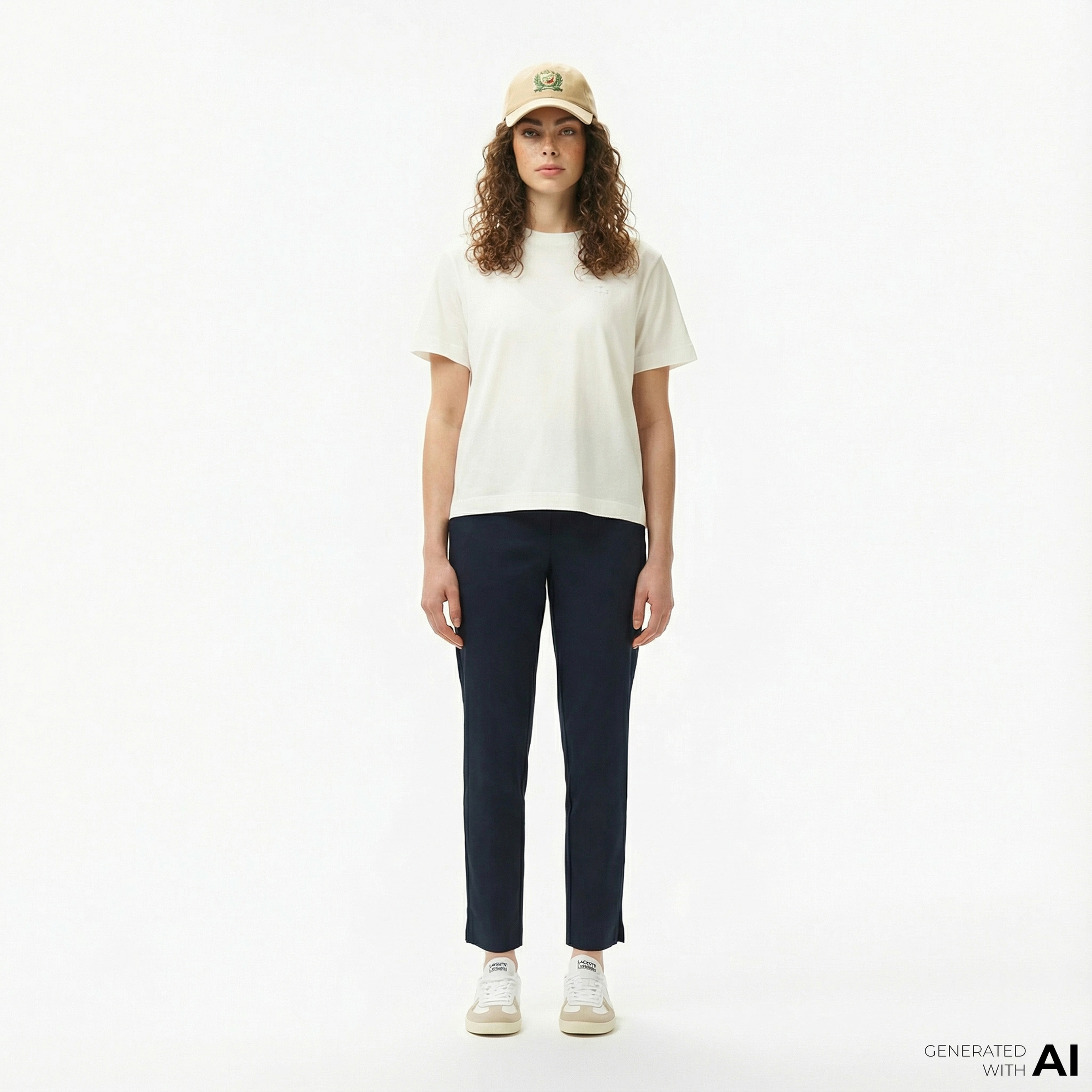 Kadın Regular Fit Lacivert Pantolon