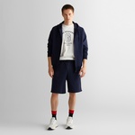 GANT Erkek Lacivert Regular Fit Kapüşonlu Sweatshirt