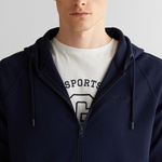 GANT Erkek Lacivert Regular Fit Kapüşonlu Sweatshirt