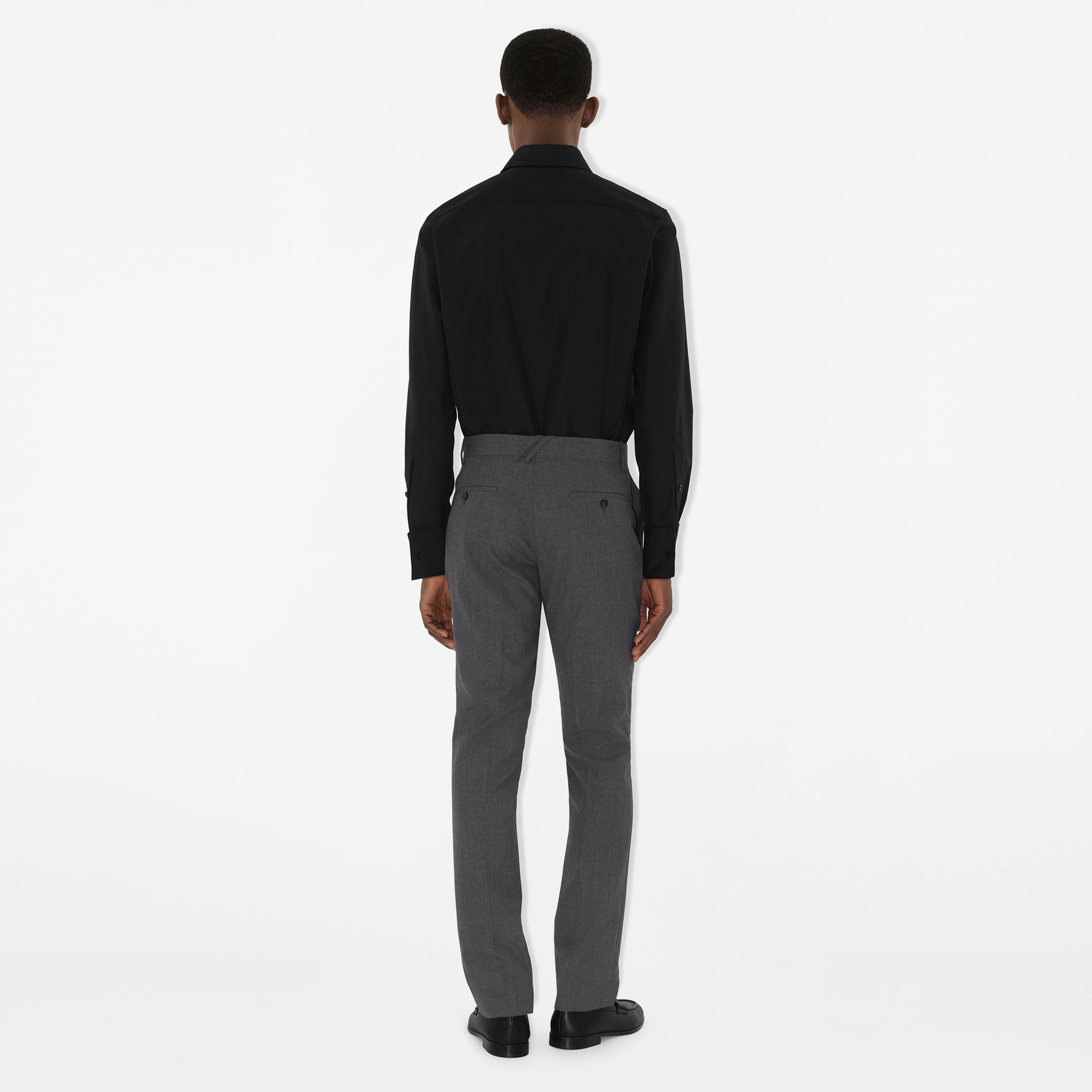 Burberry Erkek Gri Pantolon