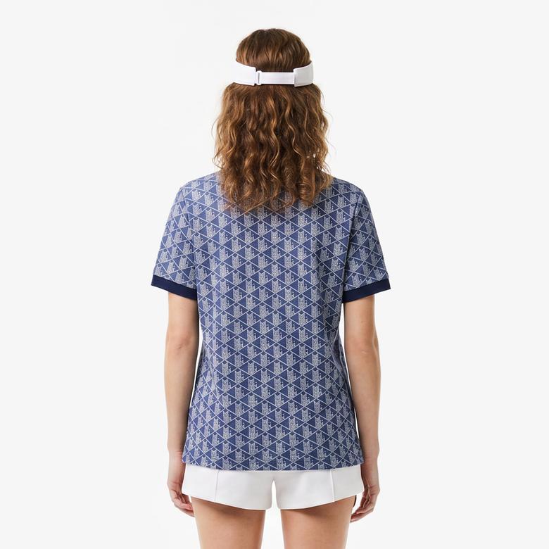 Lacoste Kadın Mavi Polo