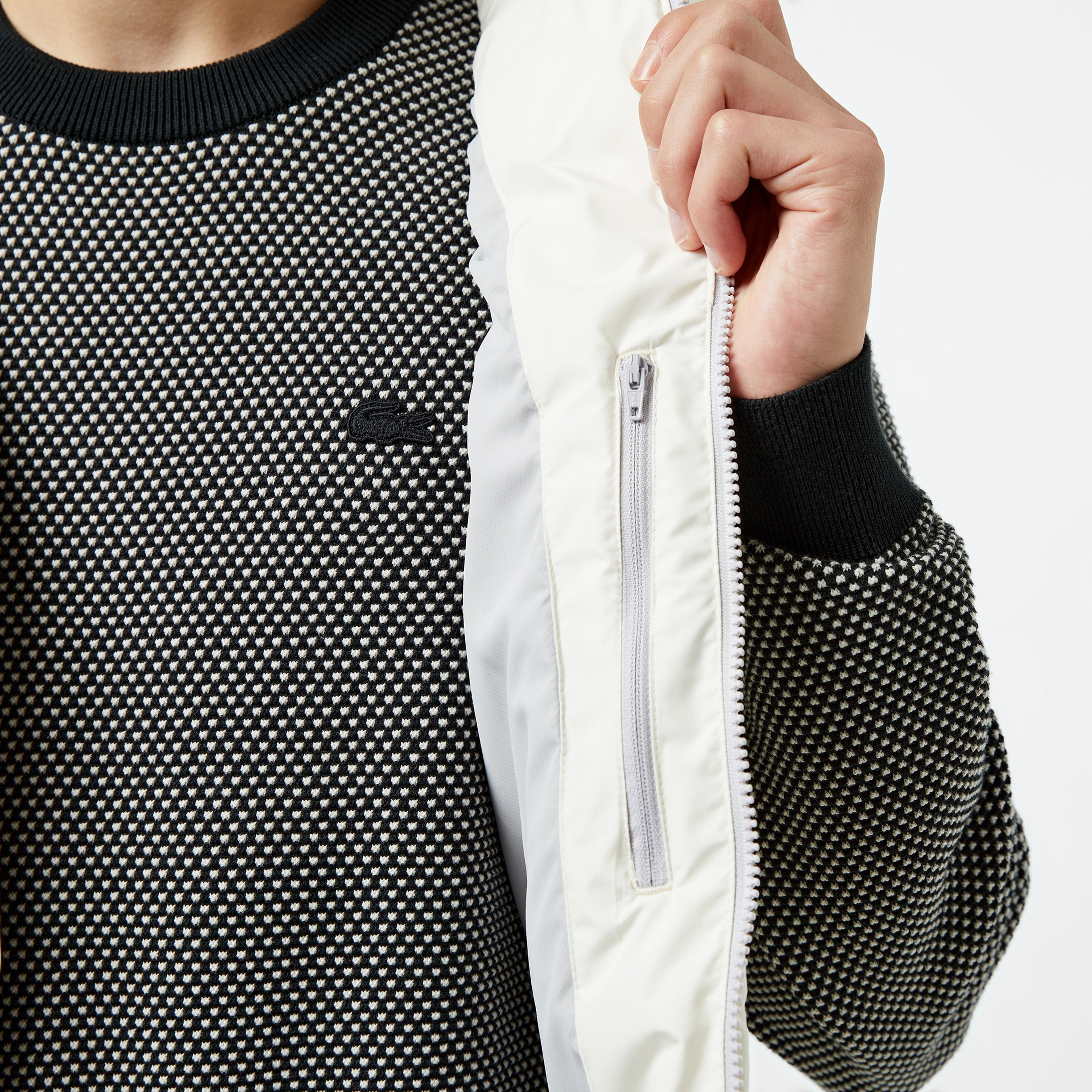 Lacoste Erkek Krem Mont