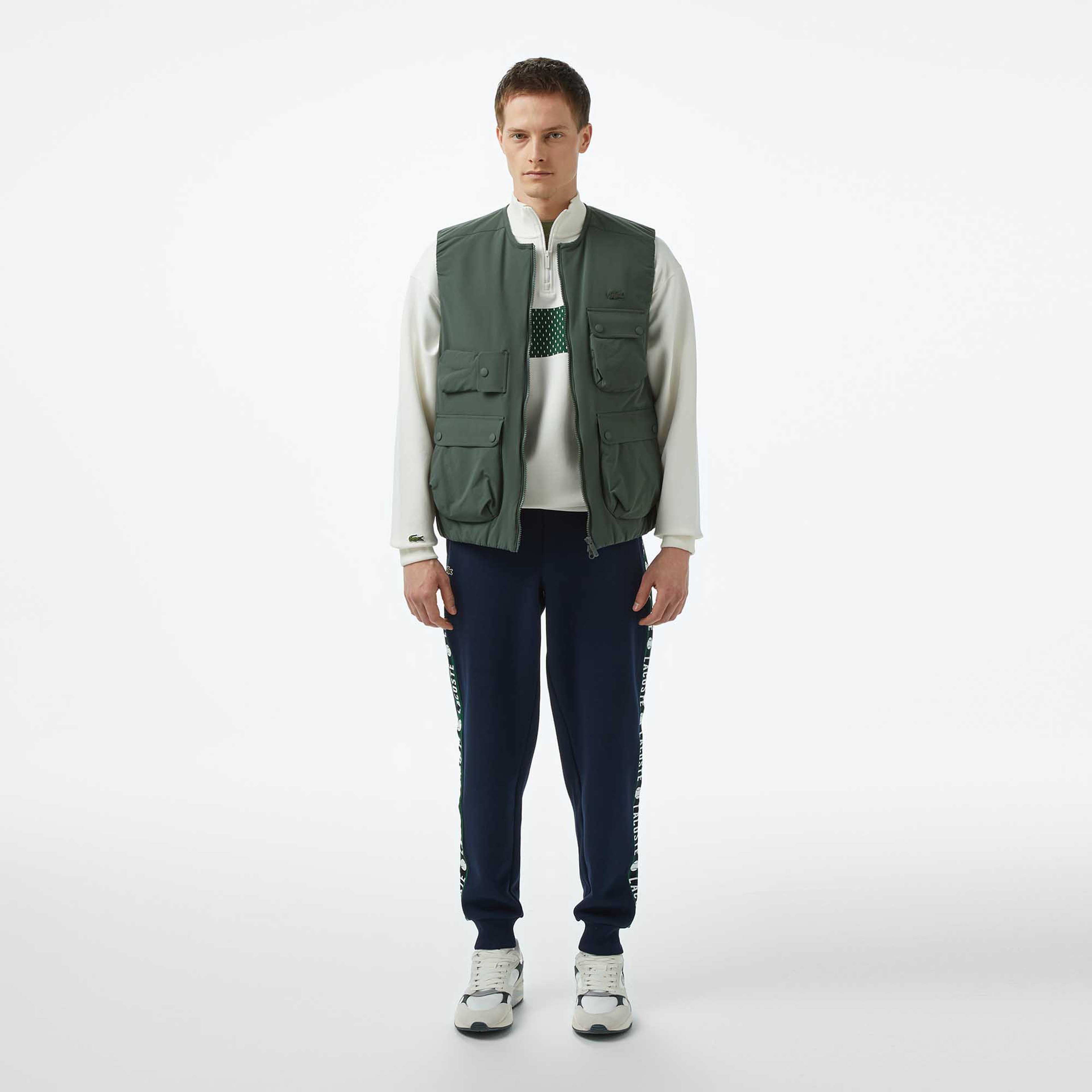 Lacoste Erkek Haki Yelek