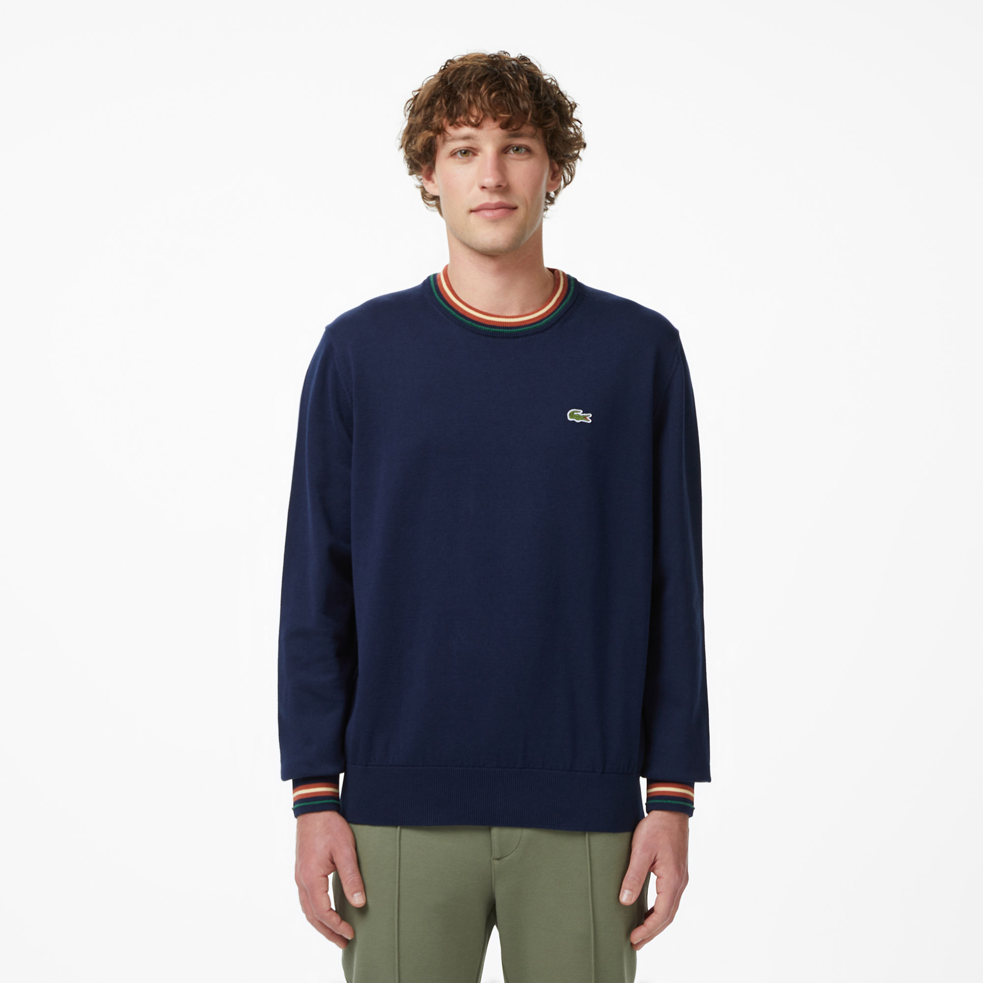 Lacoste Erkek Lacivert Kazak