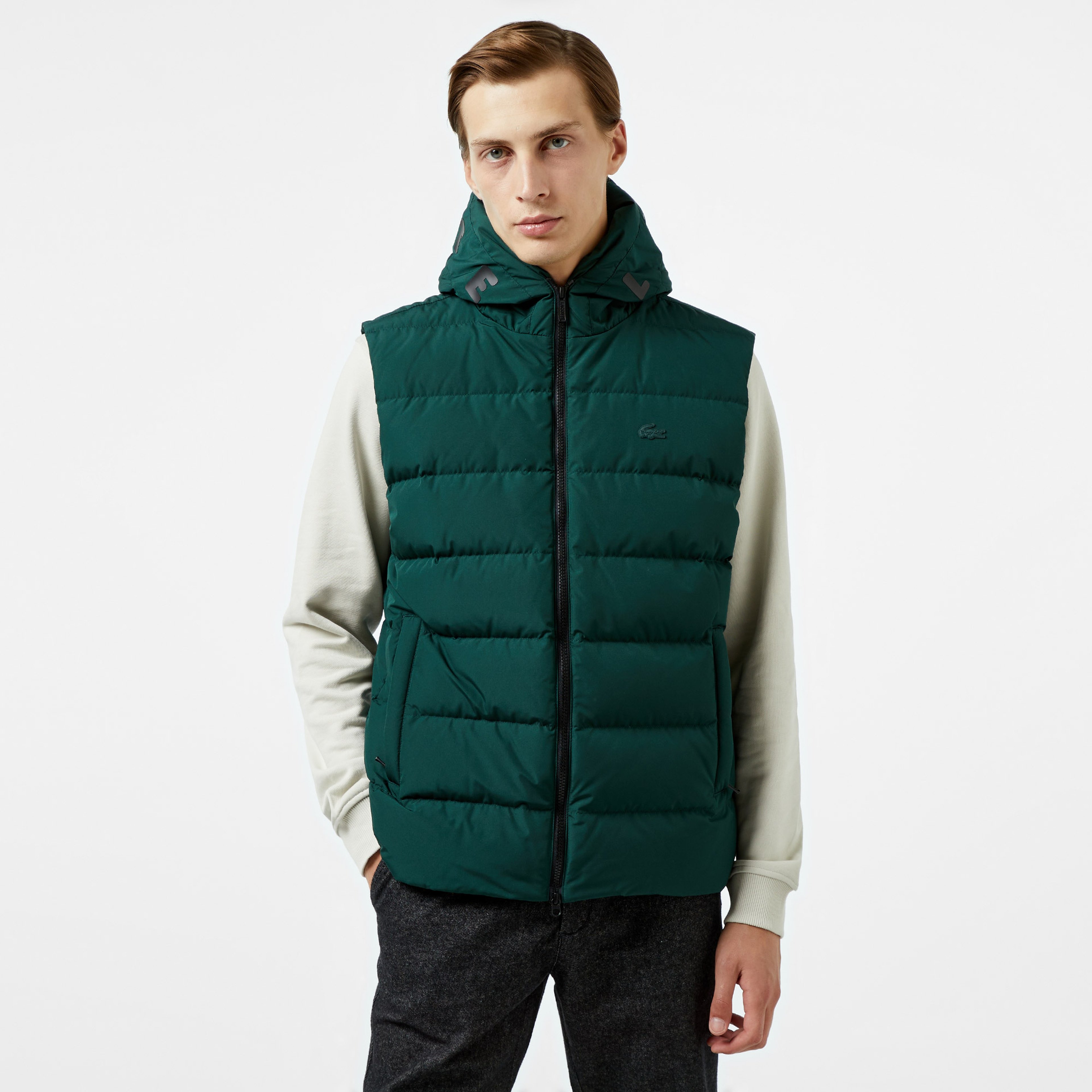 Lacoste Erkek Yeşil Mont