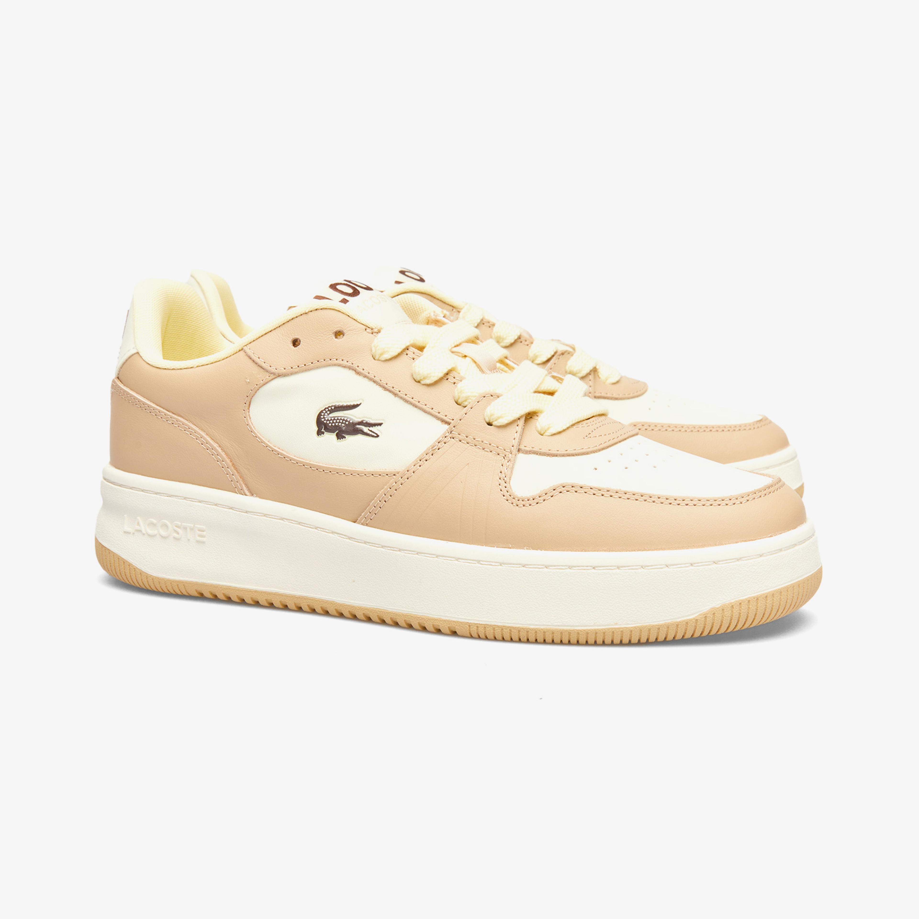 Lacoste Erkek Krem Spor Ayakkabı & Sneaker