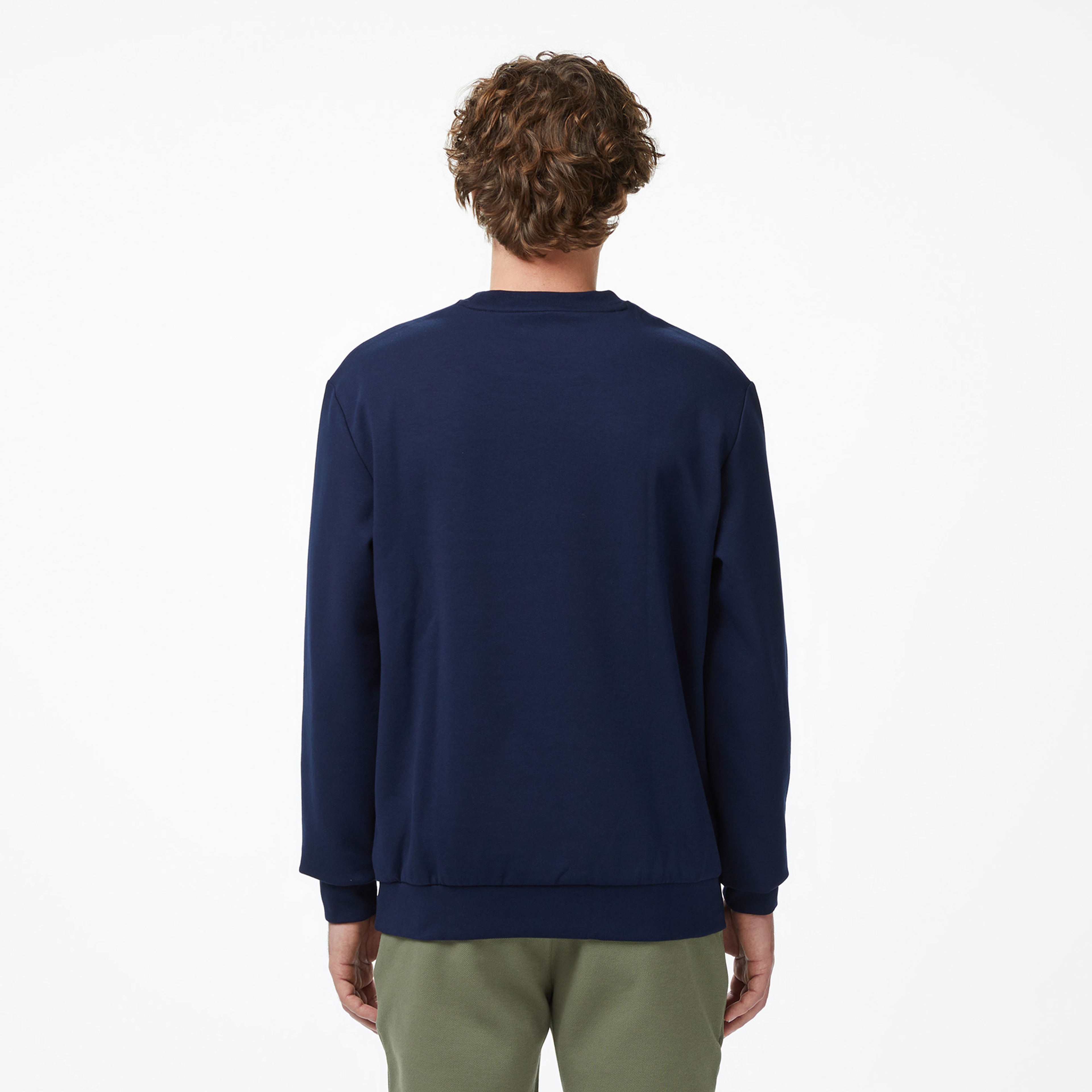 Lacoste Erkek Lacivert Sweatshirt