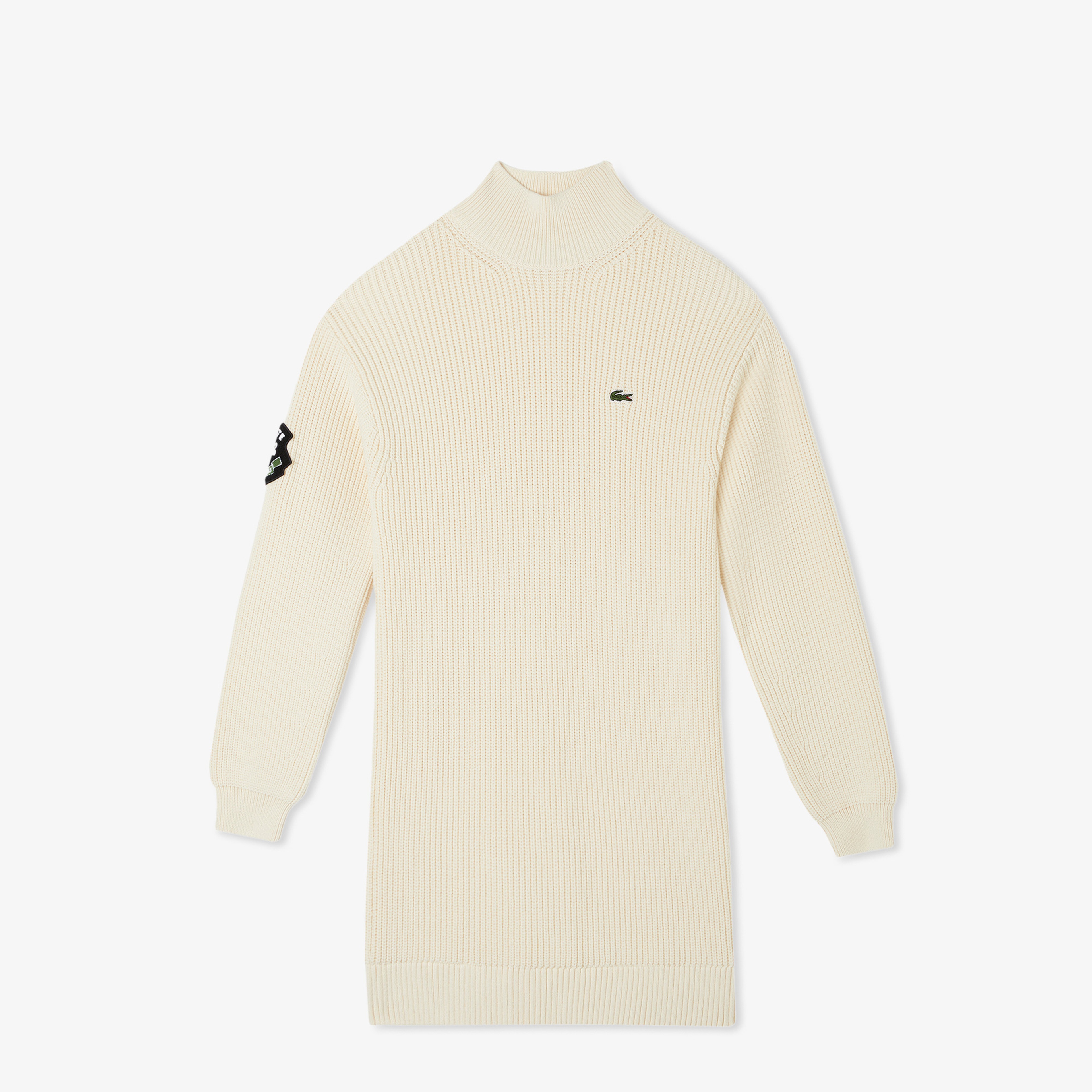 Lacoste Kadın Krem Elbise