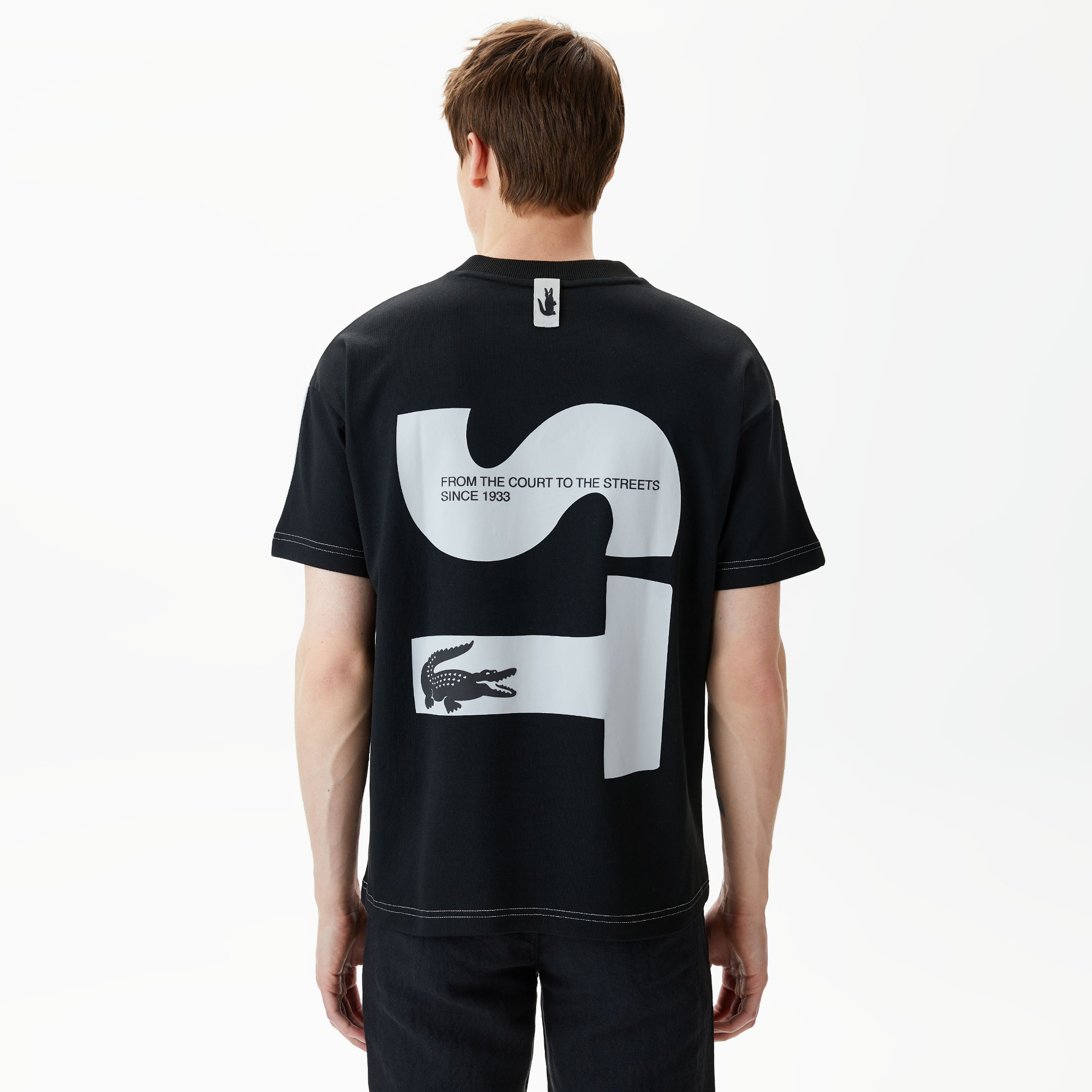 Lacoste Erkek Siyah T-Shirt
