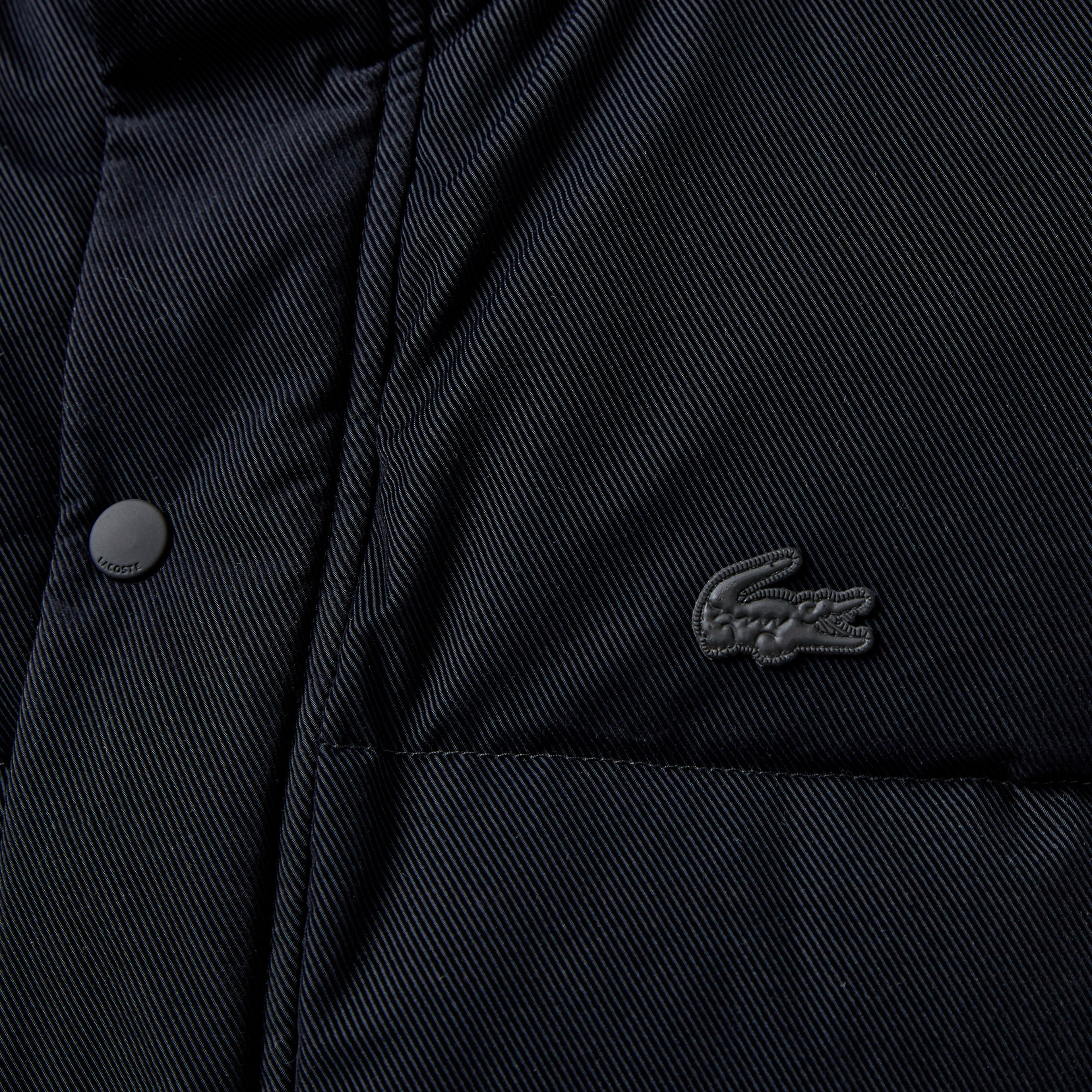 Lacoste Erkek Siyah Mont