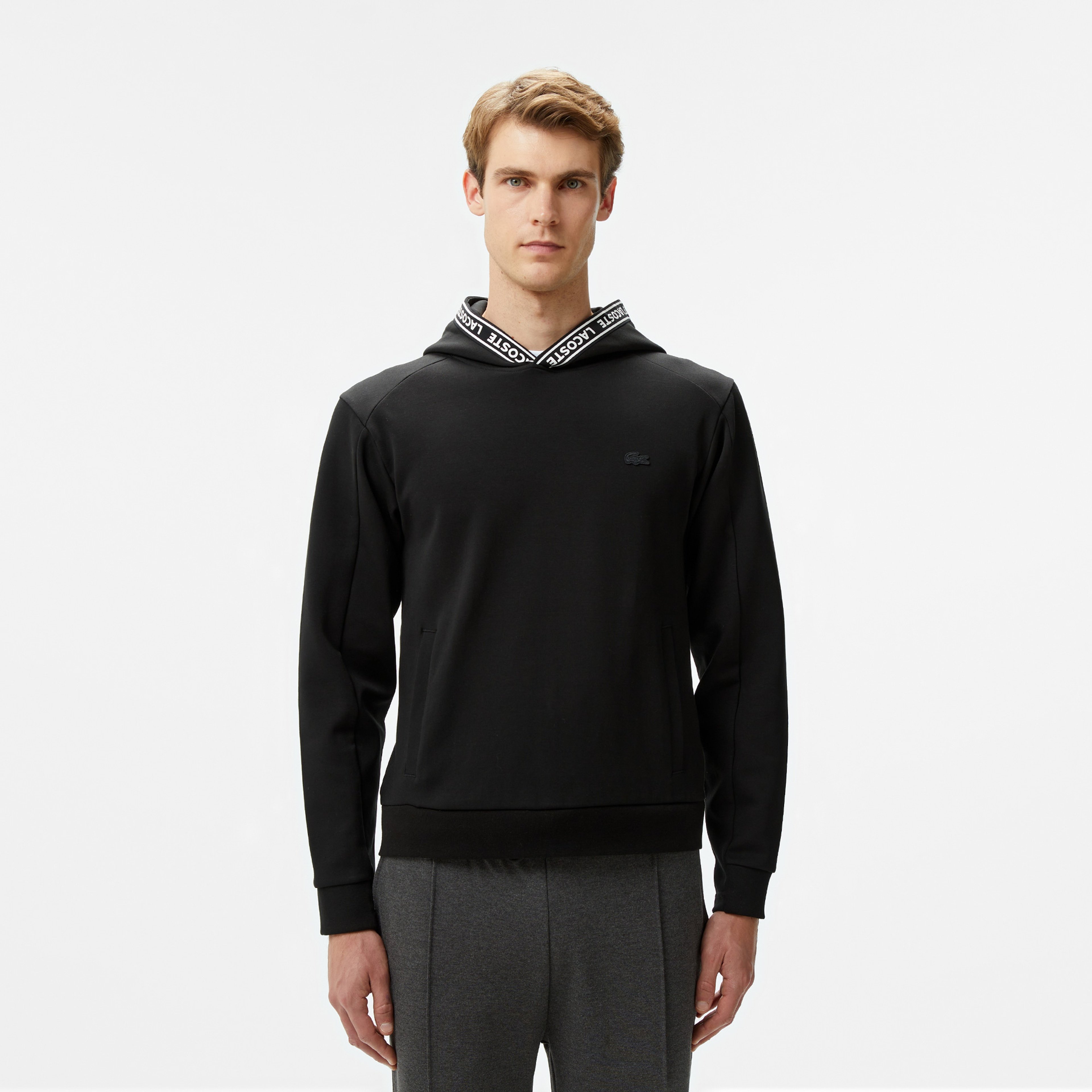 Lacoste Erkek Siyah Sweatshirt
