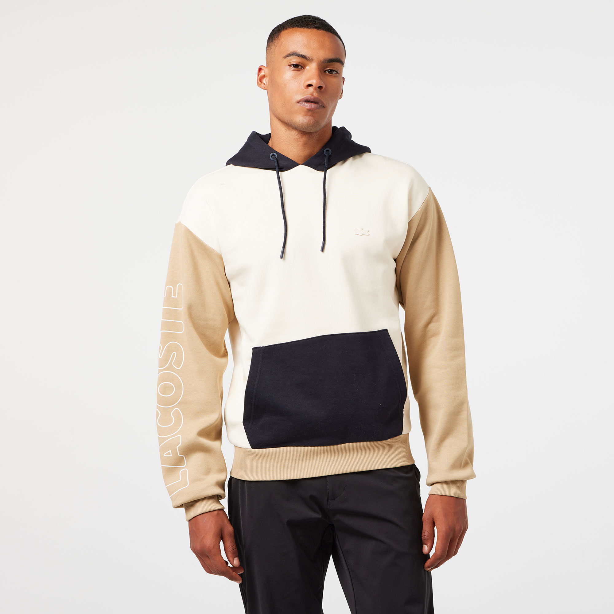Lacoste Erkek Krem Sweatshirt