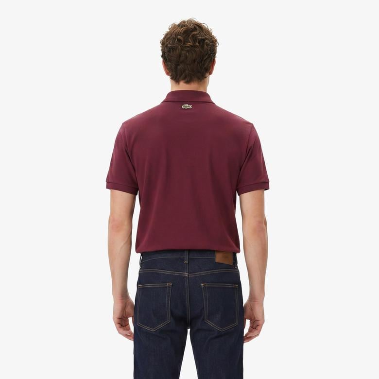 Lacoste Erkek Bordo Polo