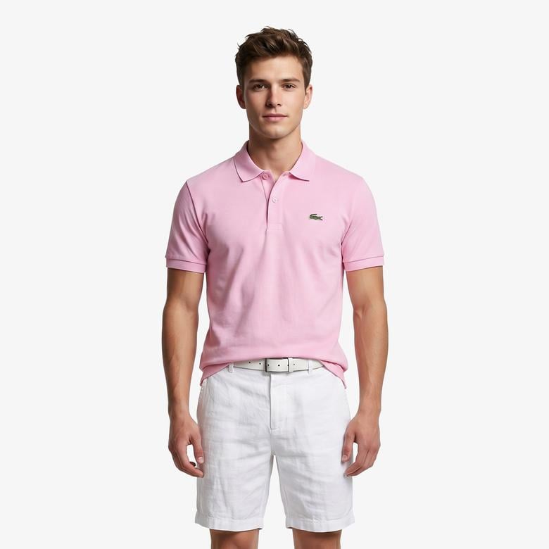 Lacoste Erkek Pembe Polo