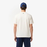Lacoste Erkek Krem T-Shirt