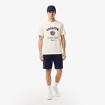 Lacoste Erkek Krem T-Shirt