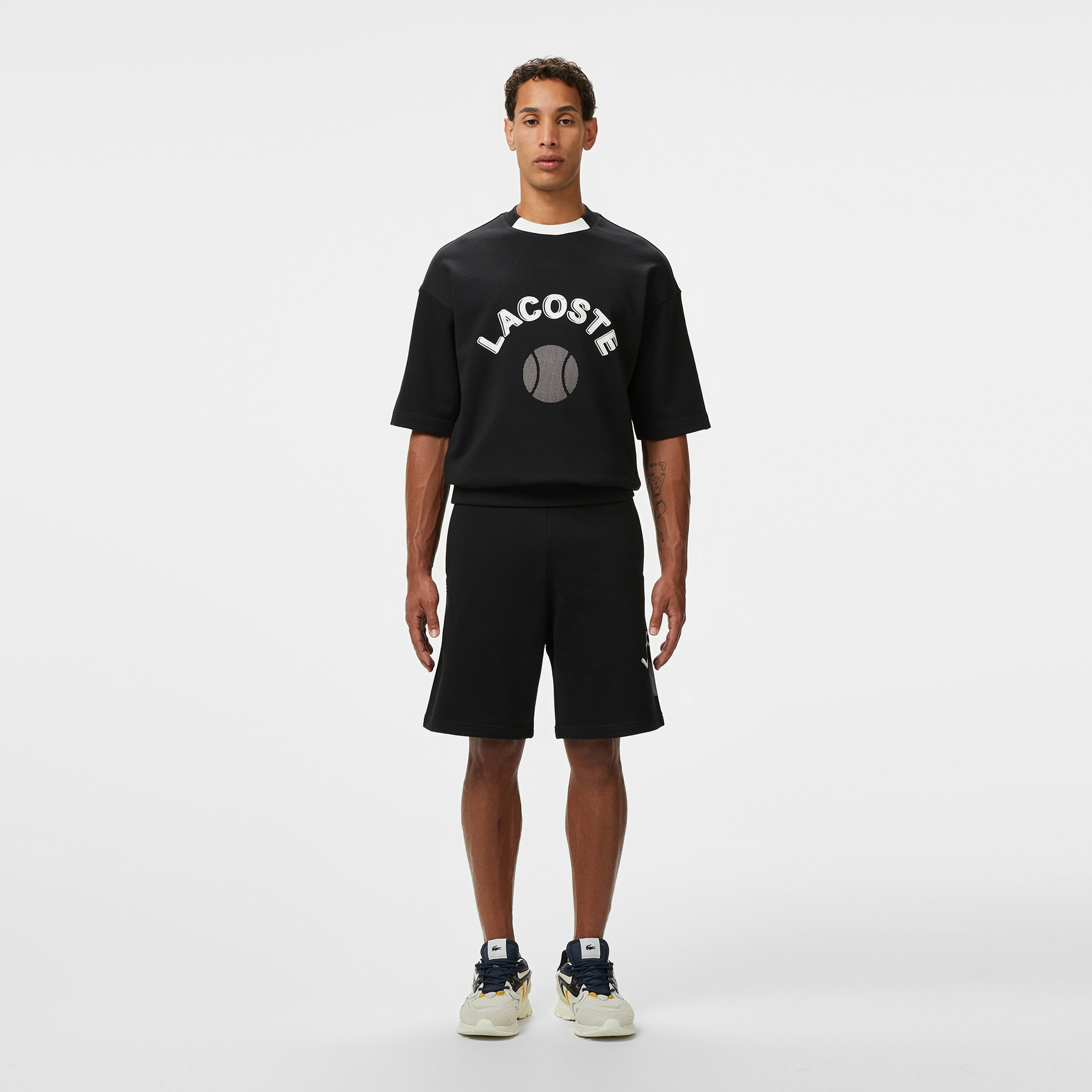 Lacoste Erkek Siyah Sweatshirt