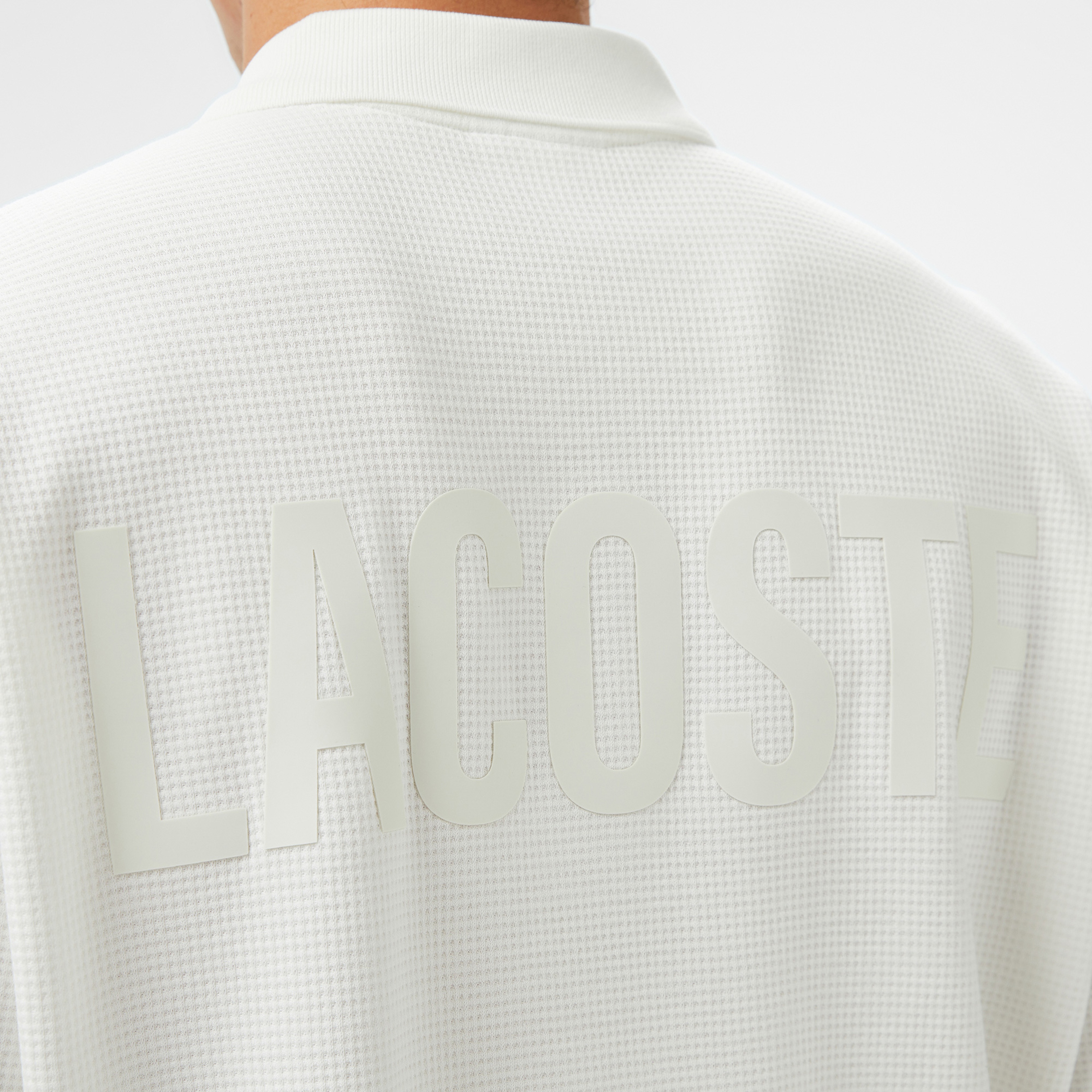 Lacoste Erkek Krem Polo