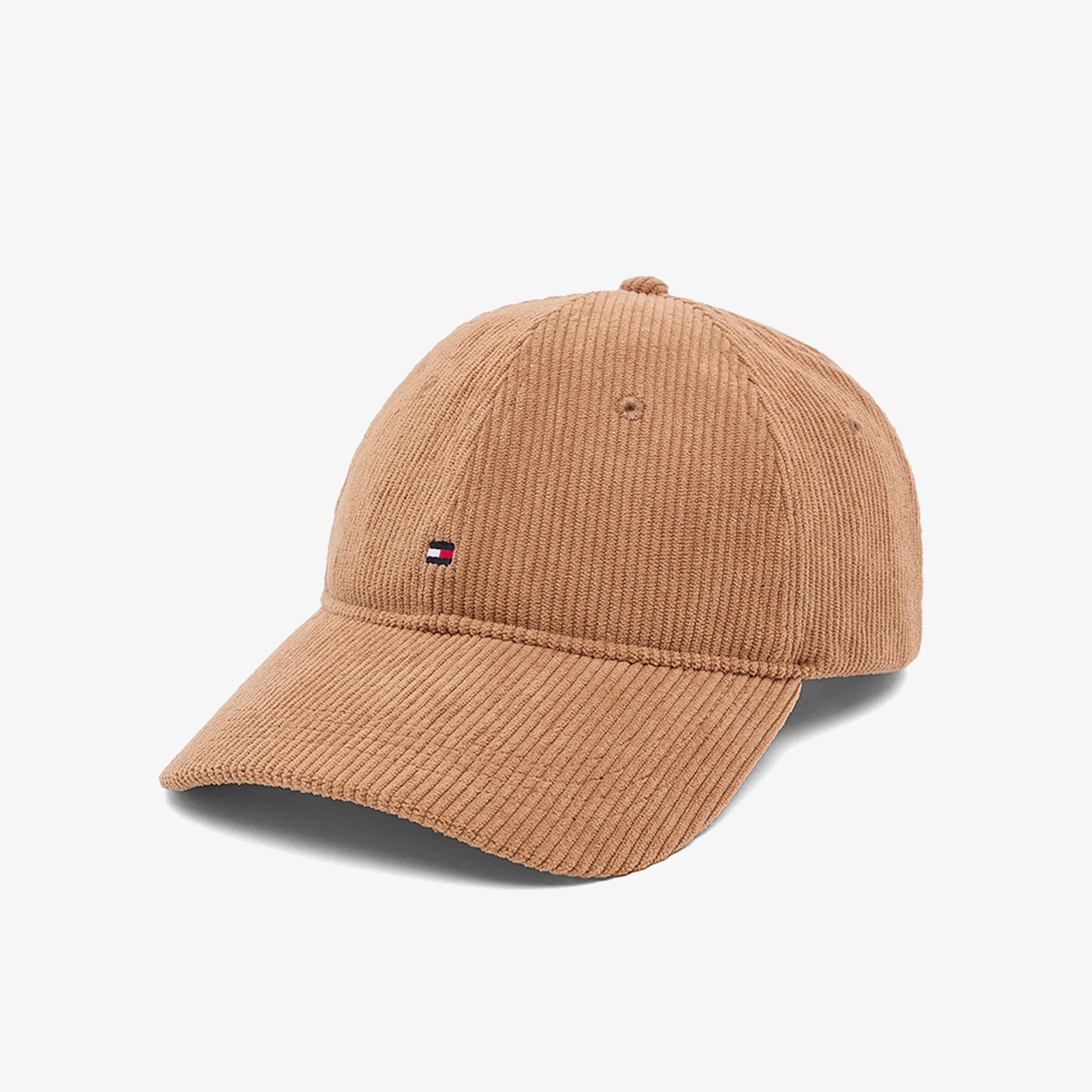 Tommy Hilfiger Flag 6 Panel Cord Erkek Kahverengi Şapka