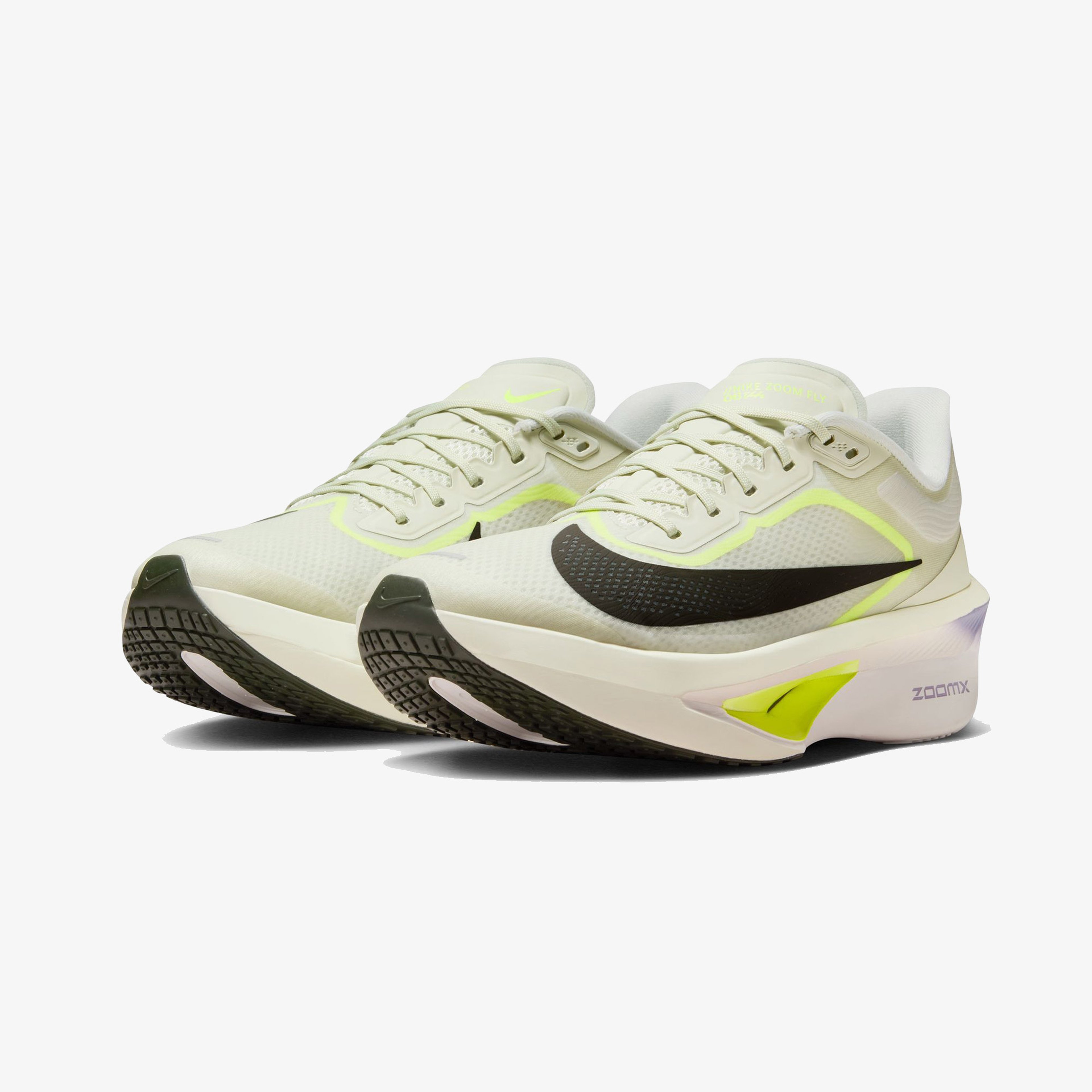 Nike Zoom Fly 6 Erkek Krem Koşu Ayakkabısı