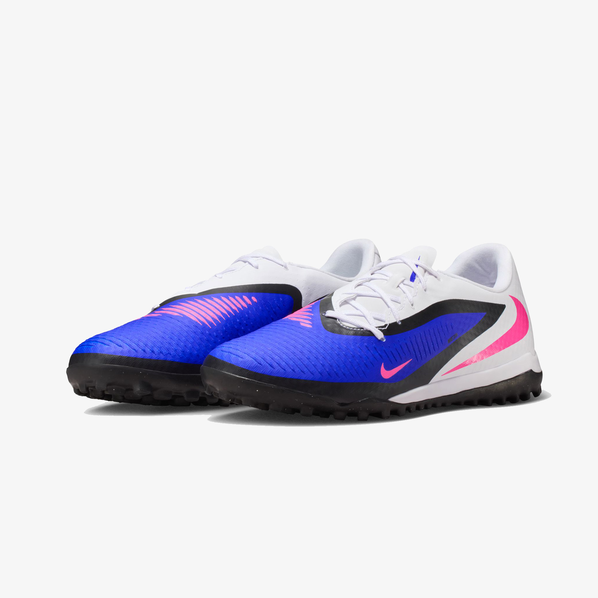Nike Phantom 6 Low Academy Erkek Lacivert Çim Saha Kramponu