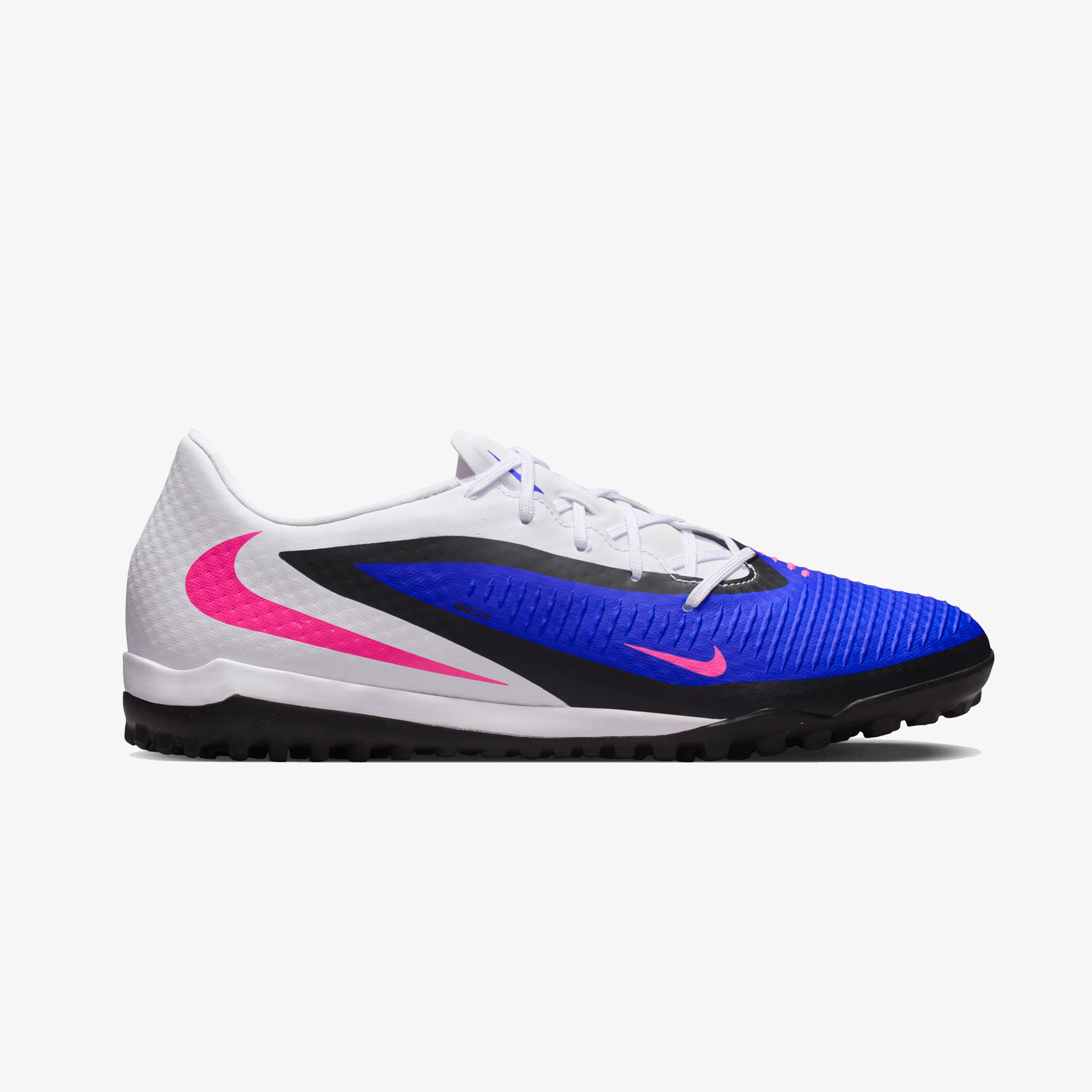 Nike Phantom 6 Low Academy Erkek Lacivert Çim Saha Kramponu