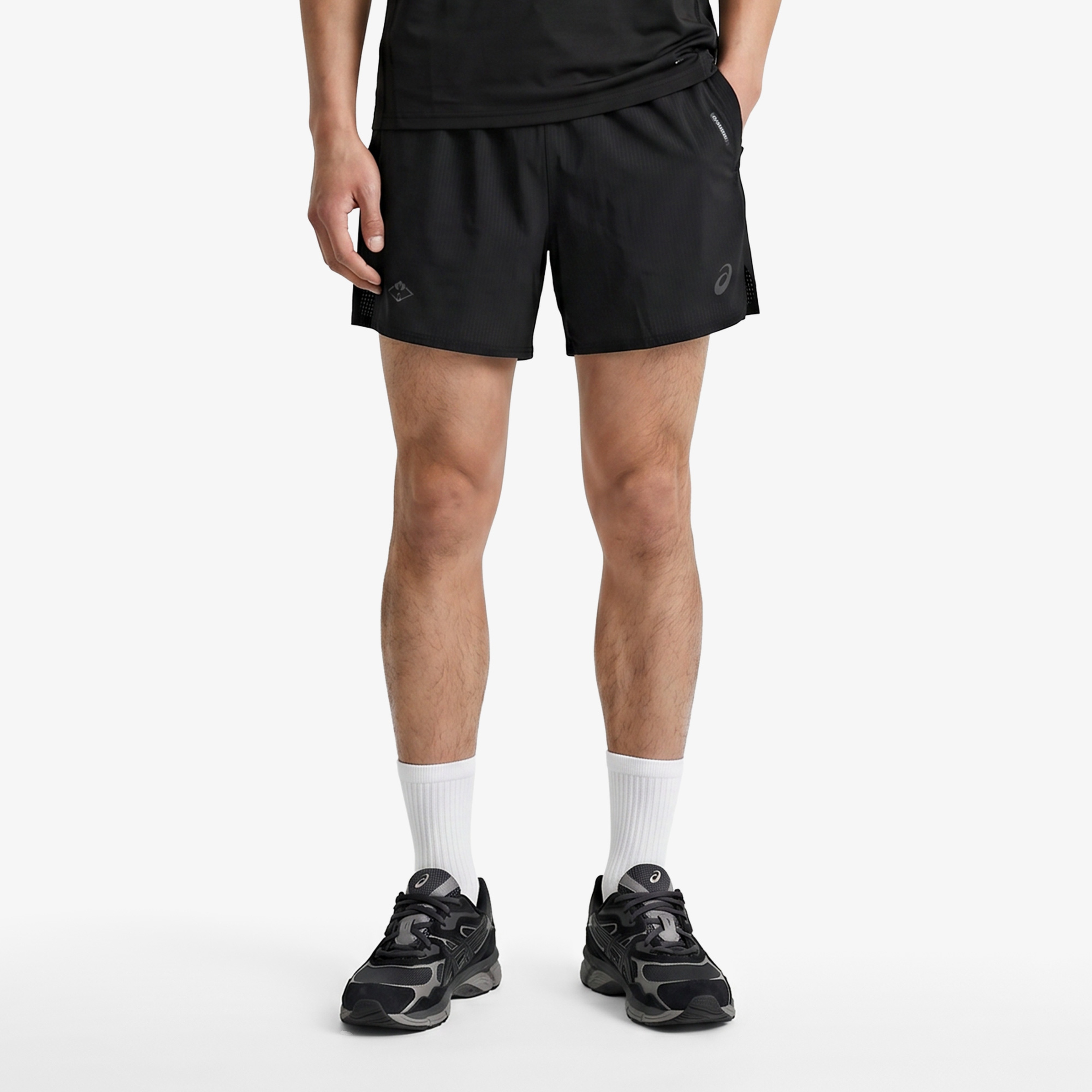 Asics Fujitrail Elite Erkek Siyah Şort