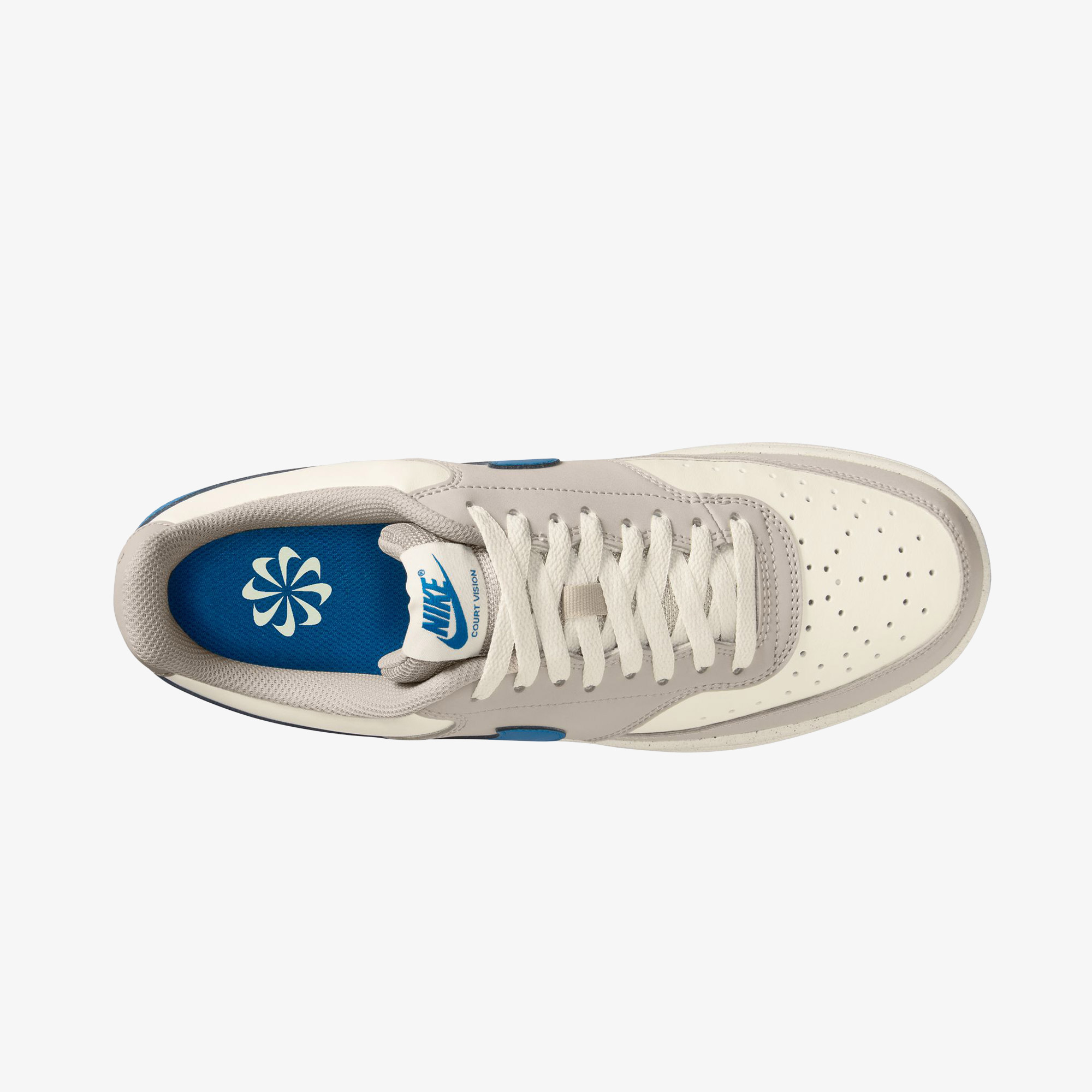 Nike Court Vision Low Erkek Krem Spor Ayakkabı