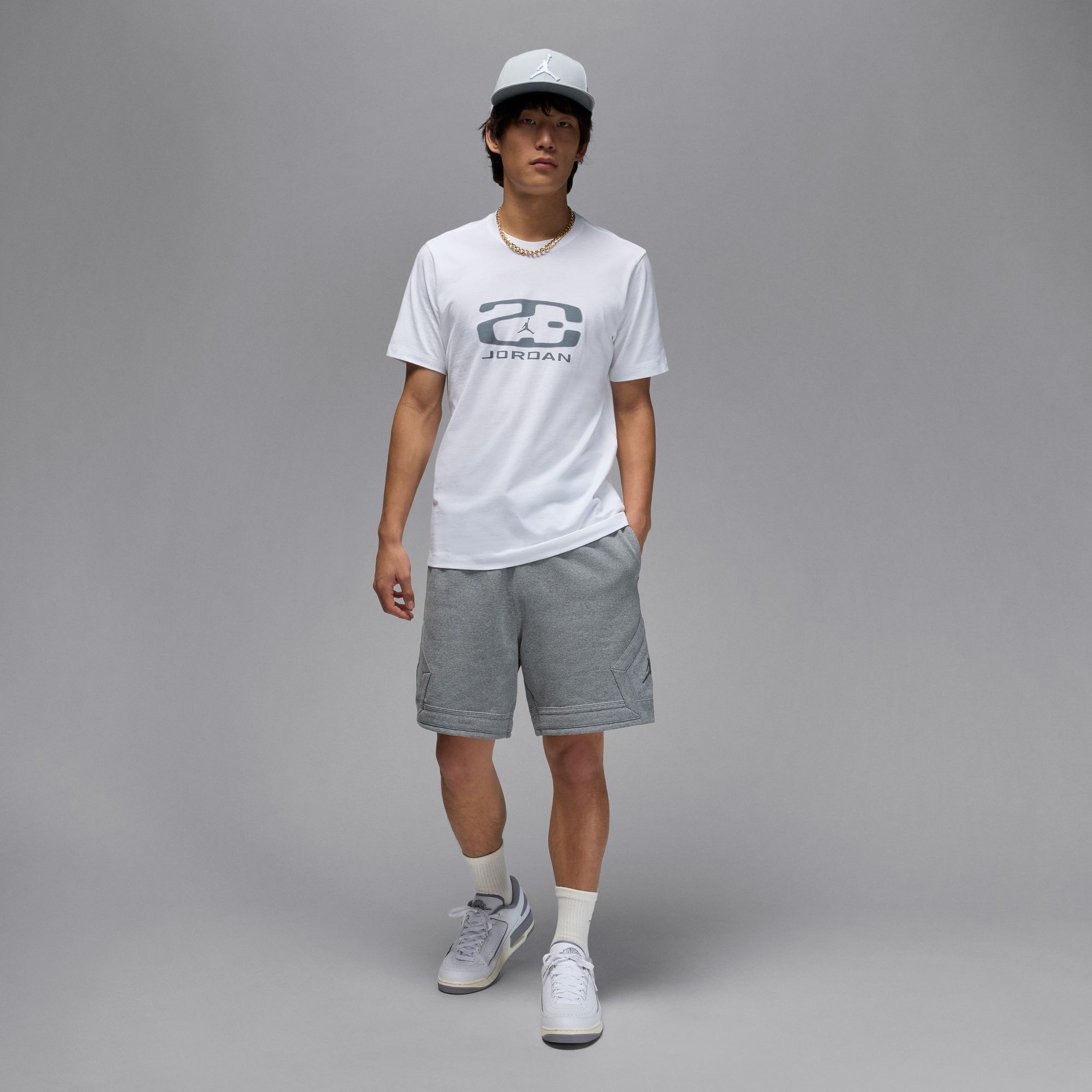 Jordan Flight Essentials Erkek Beyaz Basketbol T-Shirt