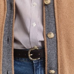 GANT Kadın Kahverengi Relaxed Fit Hırka