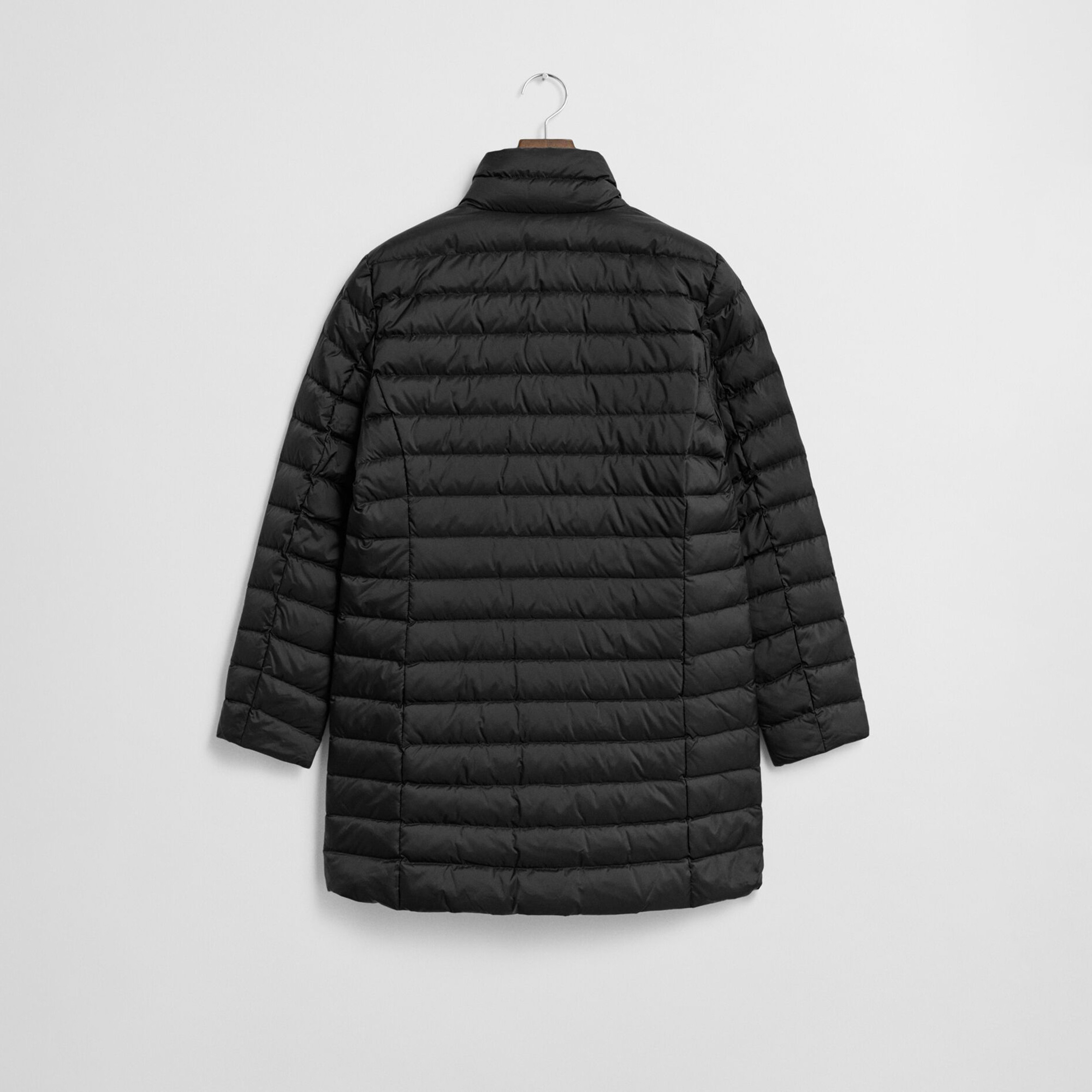 GANT Kadın Siyah Regular Fit Fermuarlı Mont