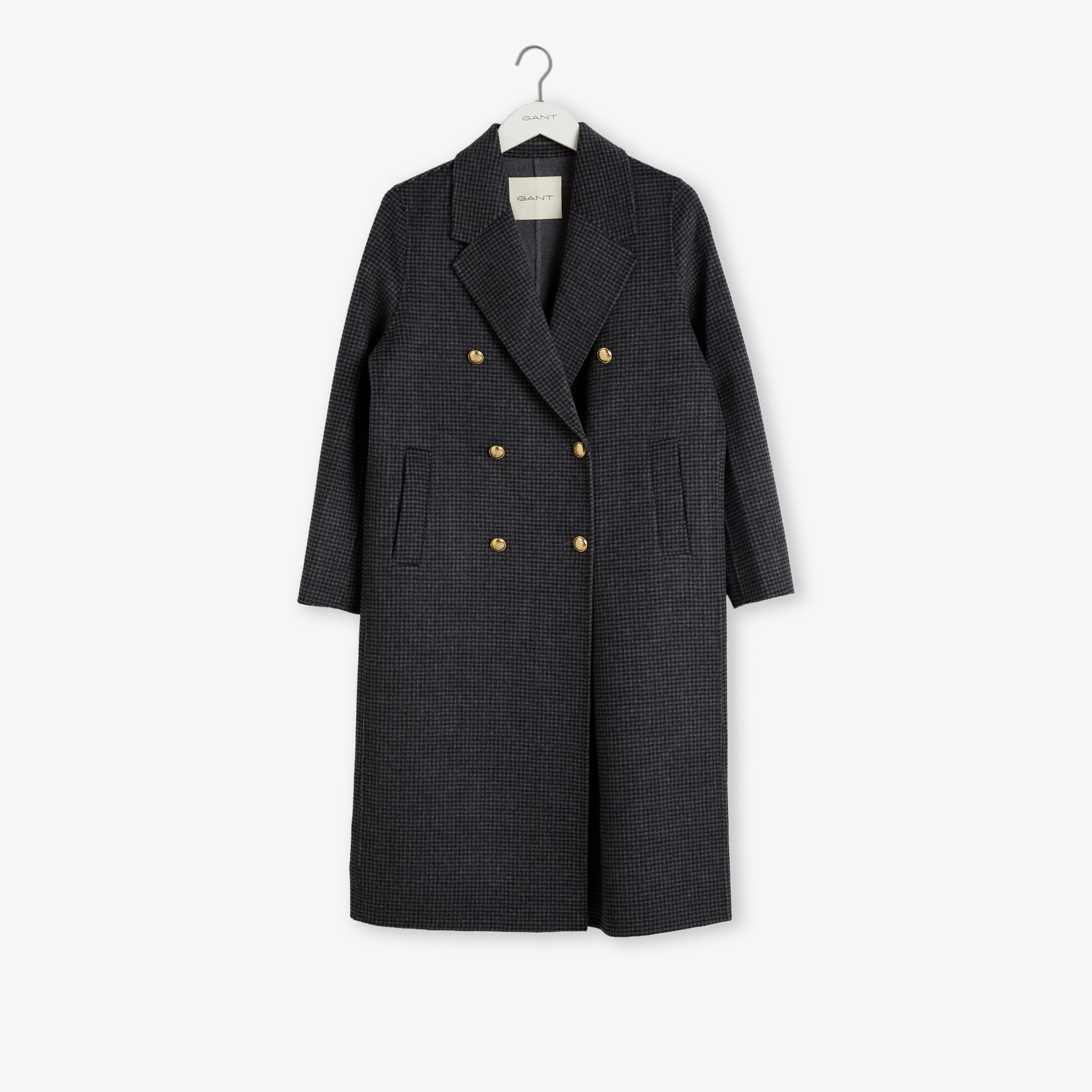 GANT Kadın Gri Regular Fit Mont