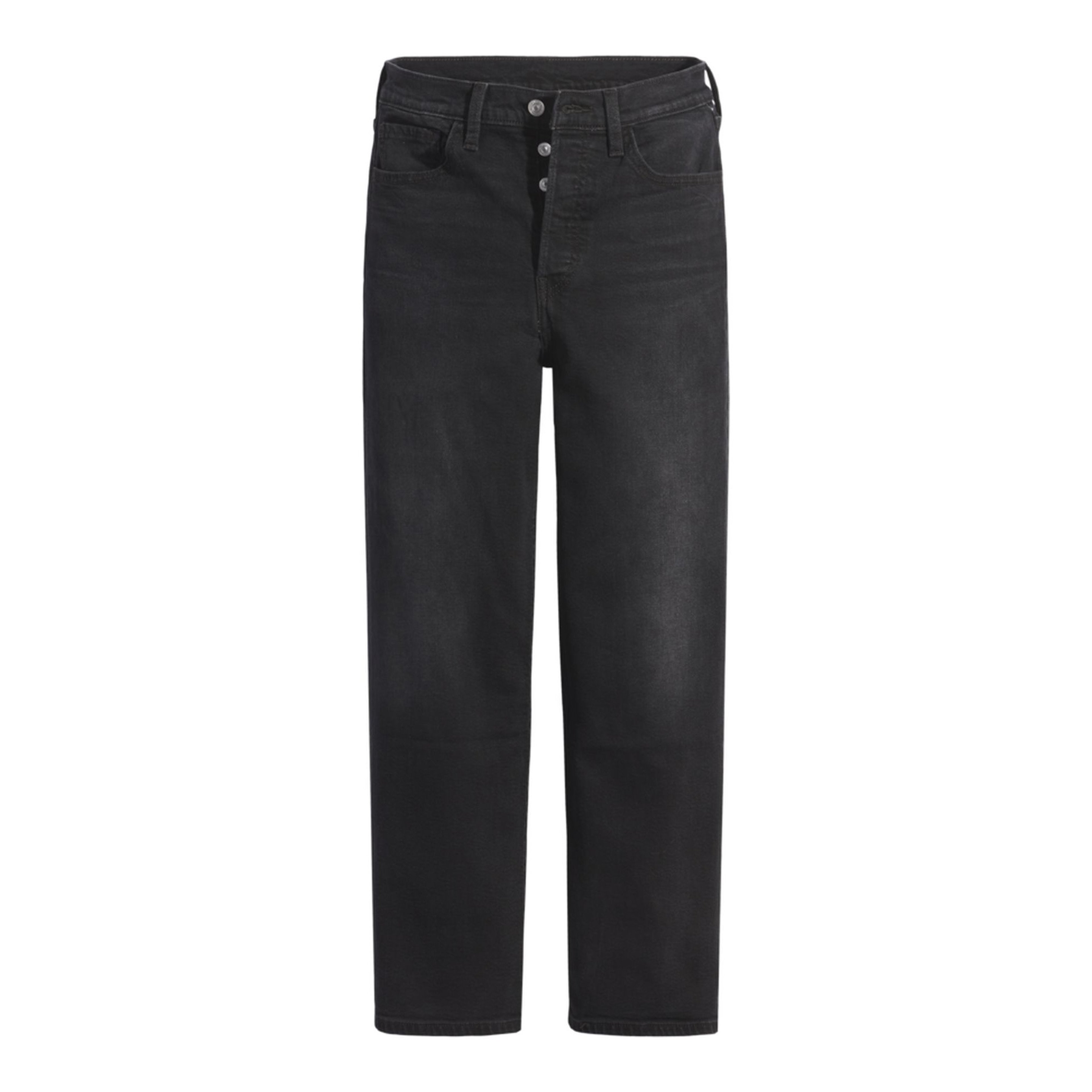 Levi's Ribcage Straight Ankle Kadın Siyah Jean