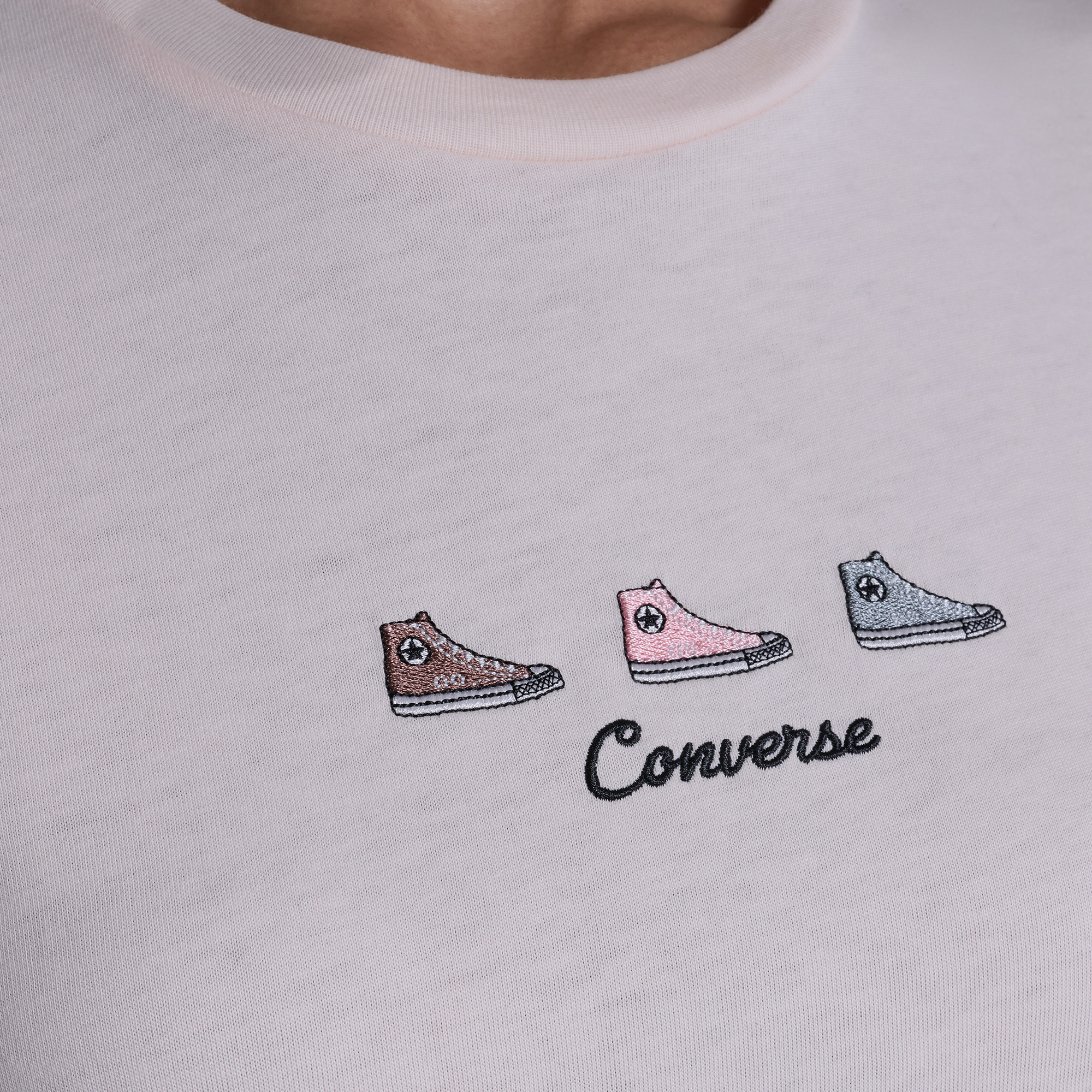 Converse Kadın Pembe T-Shirt