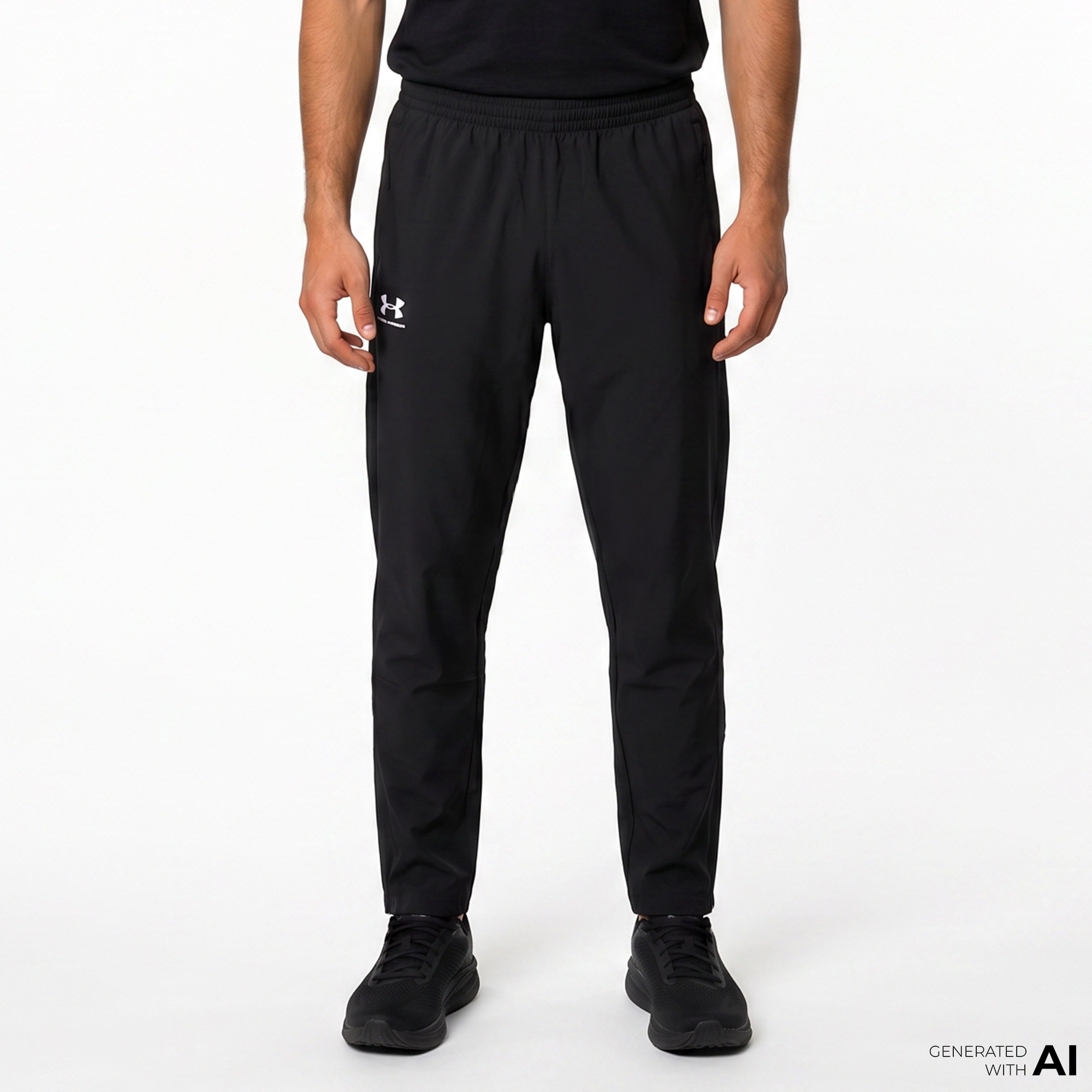 Under Armour Rival Wvn Windbreaker Erkek Siyah Eşofman Altı